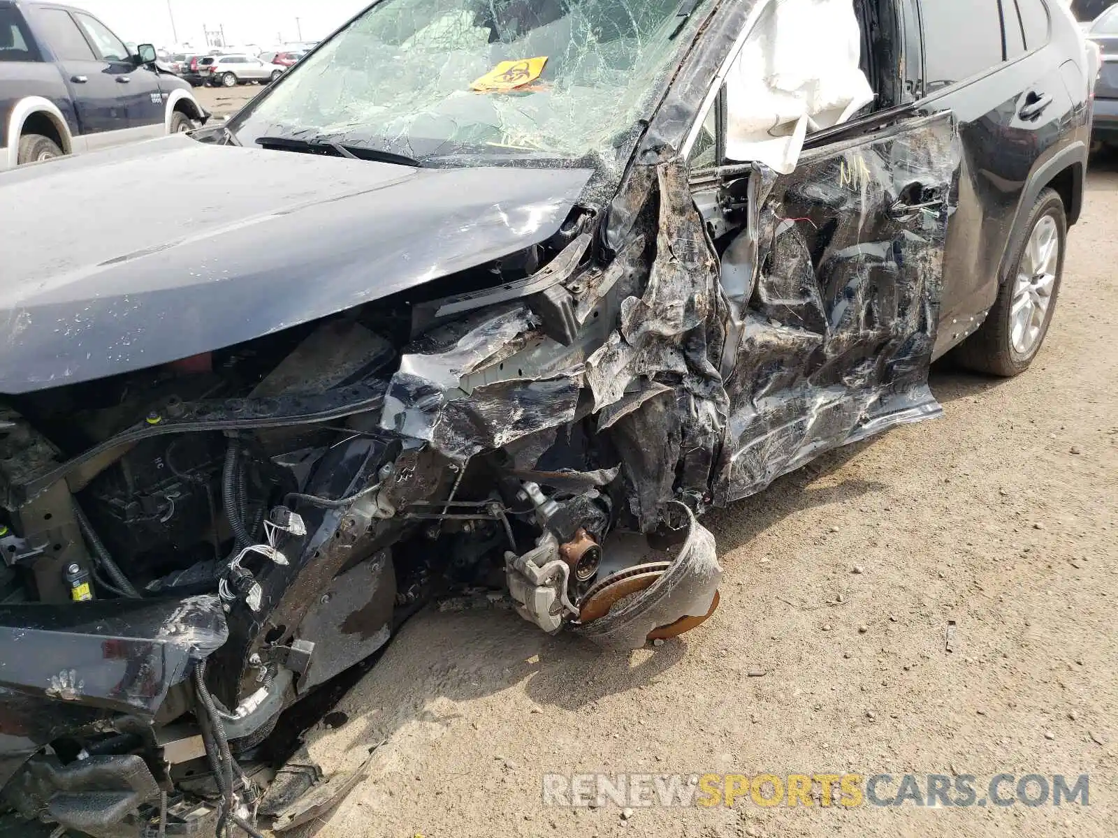 9 Photograph of a damaged car JTMA1RFV3KD029786 TOYOTA RAV4 2019