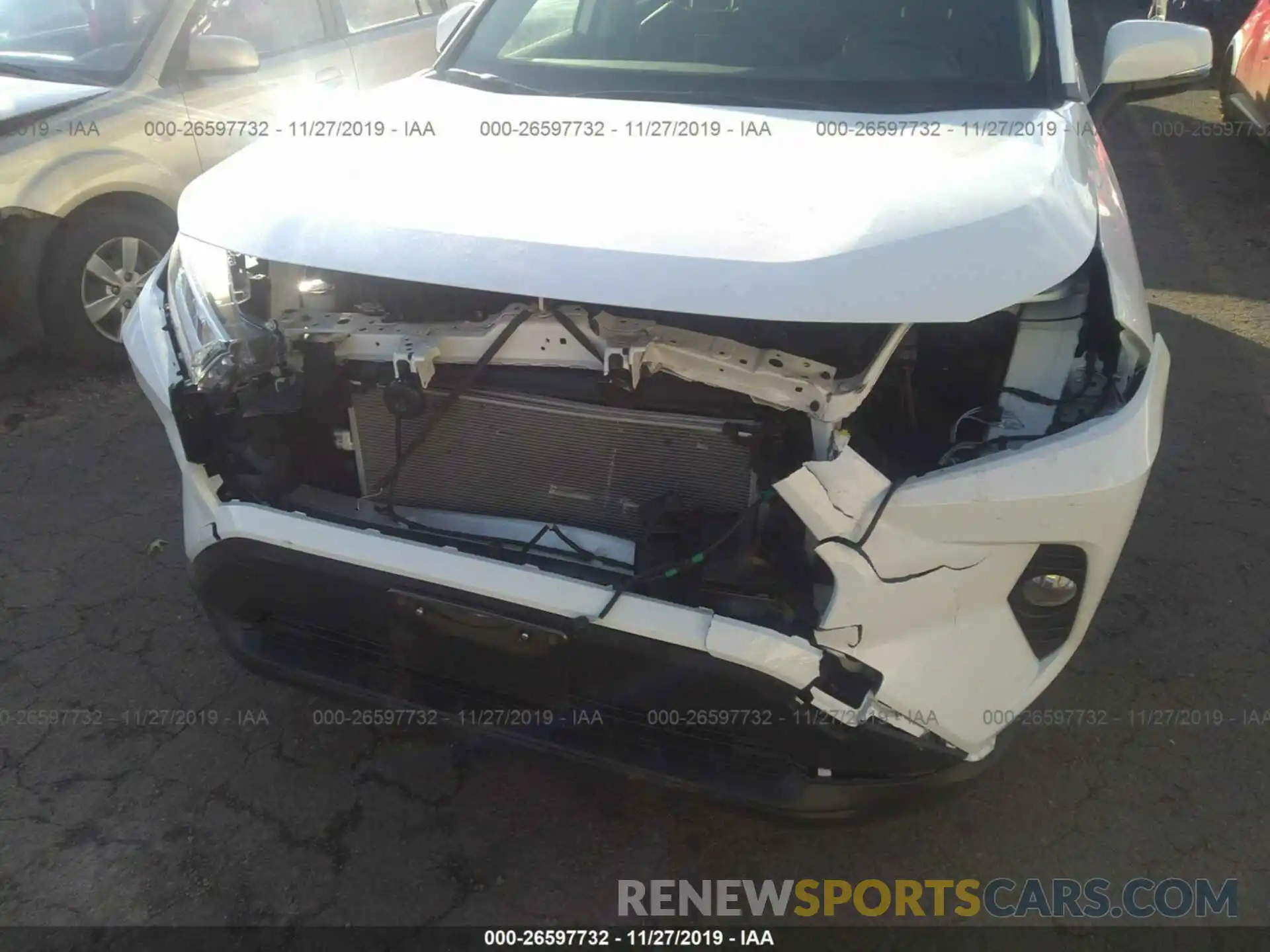 6 Photograph of a damaged car JTMA1RFV3KD037032 TOYOTA RAV4 2019