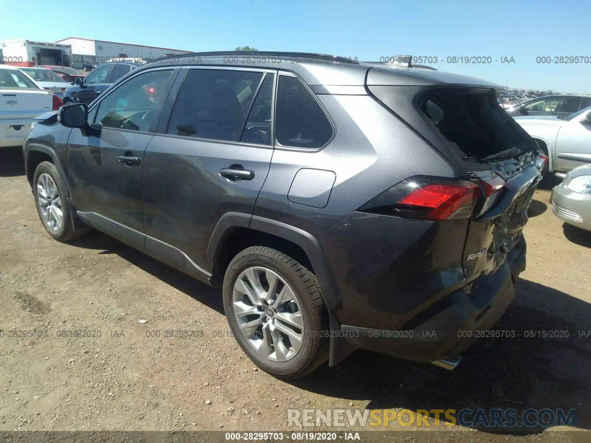 3 Photograph of a damaged car JTMA1RFV3KD041307 TOYOTA RAV4 2019