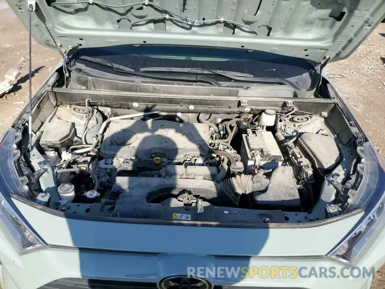 12 Photograph of a damaged car JTMA1RFV3KD042232 TOYOTA RAV4 2019