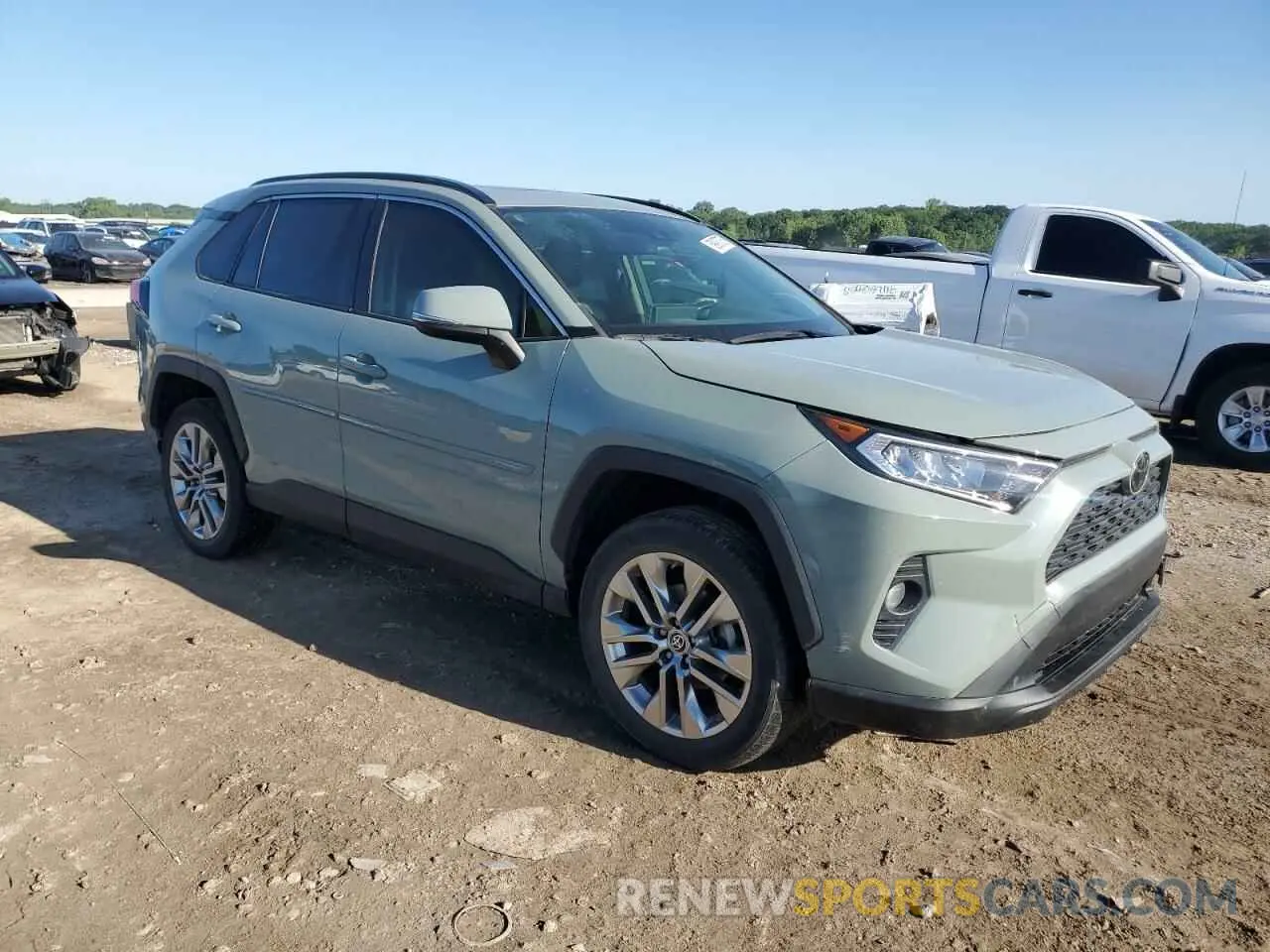 4 Photograph of a damaged car JTMA1RFV3KD042232 TOYOTA RAV4 2019