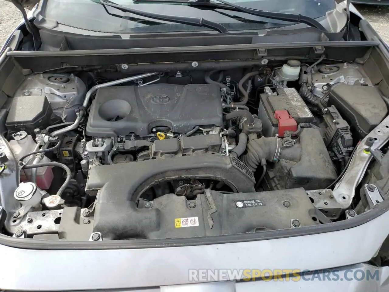 12 Photograph of a damaged car JTMA1RFV3KD504742 TOYOTA RAV4 2019