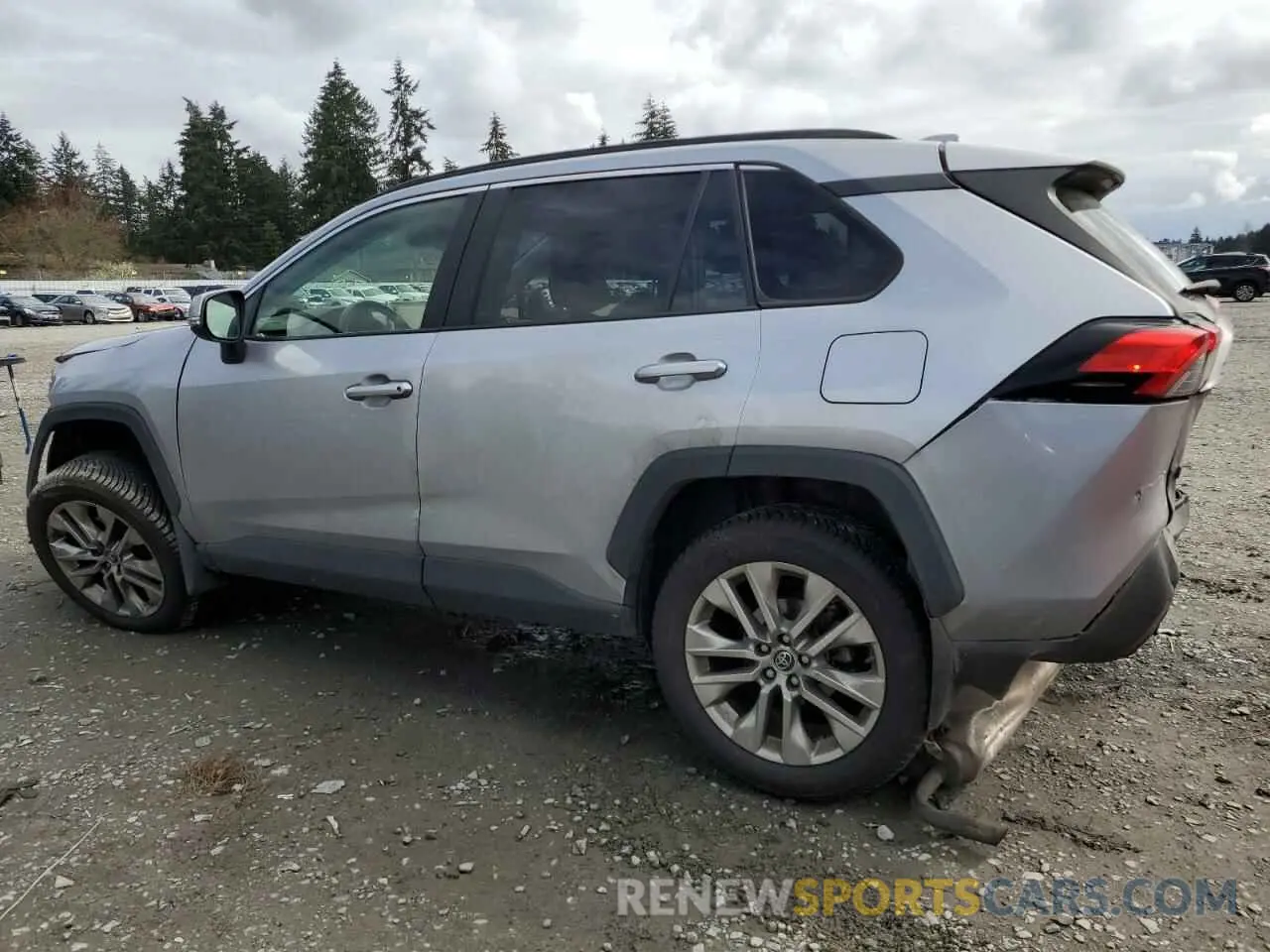2 Photograph of a damaged car JTMA1RFV3KD504742 TOYOTA RAV4 2019