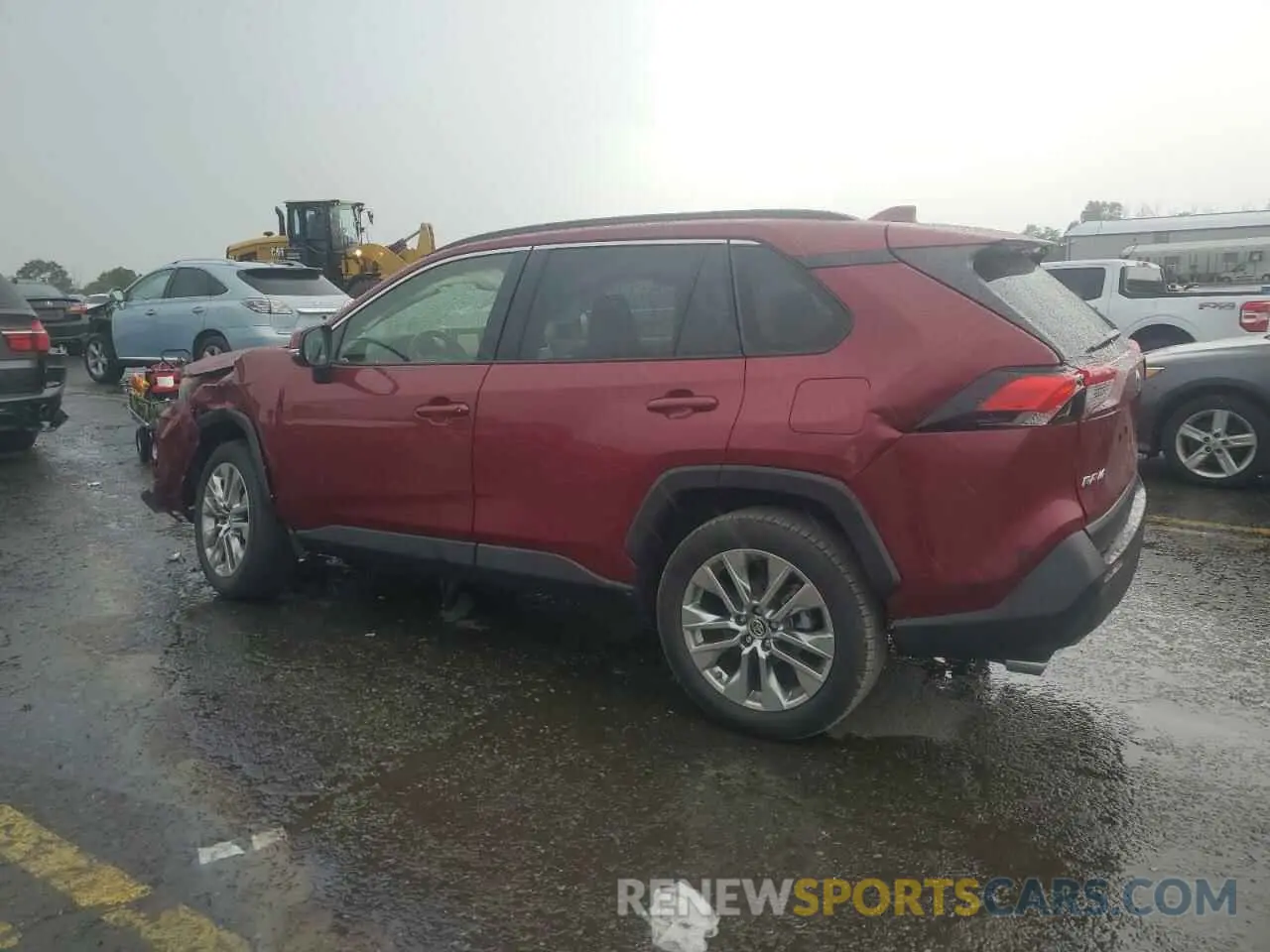 2 Photograph of a damaged car JTMA1RFV3KD514588 TOYOTA RAV4 2019
