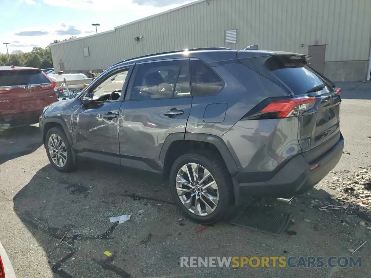 2 Photograph of a damaged car JTMA1RFV3KD516342 TOYOTA RAV4 2019