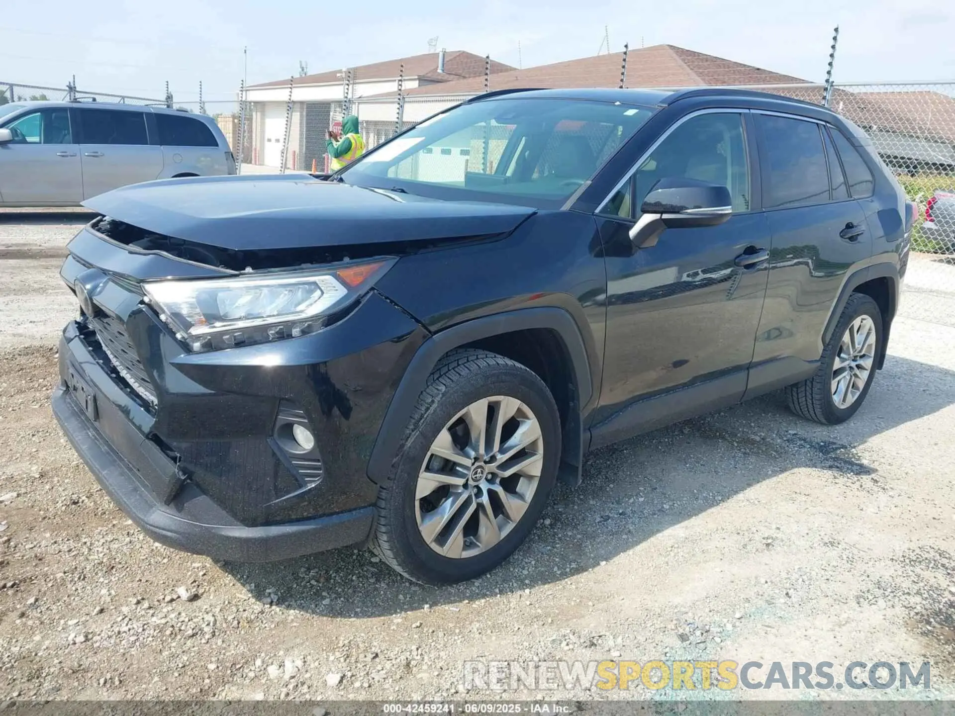 2 Photograph of a damaged car JTMA1RFV4KD015251 TOYOTA RAV4 2019