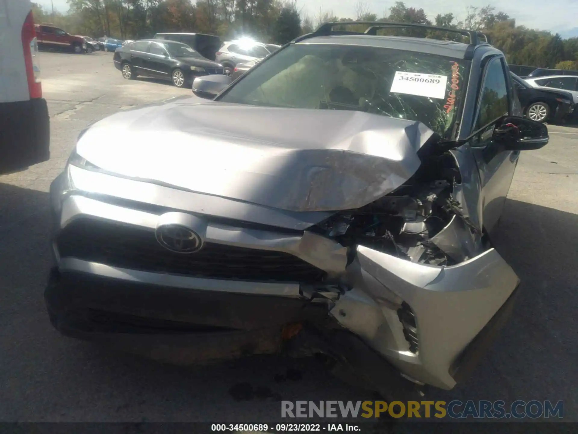 6 Photograph of a damaged car JTMA1RFV5KD013735 TOYOTA RAV4 2019