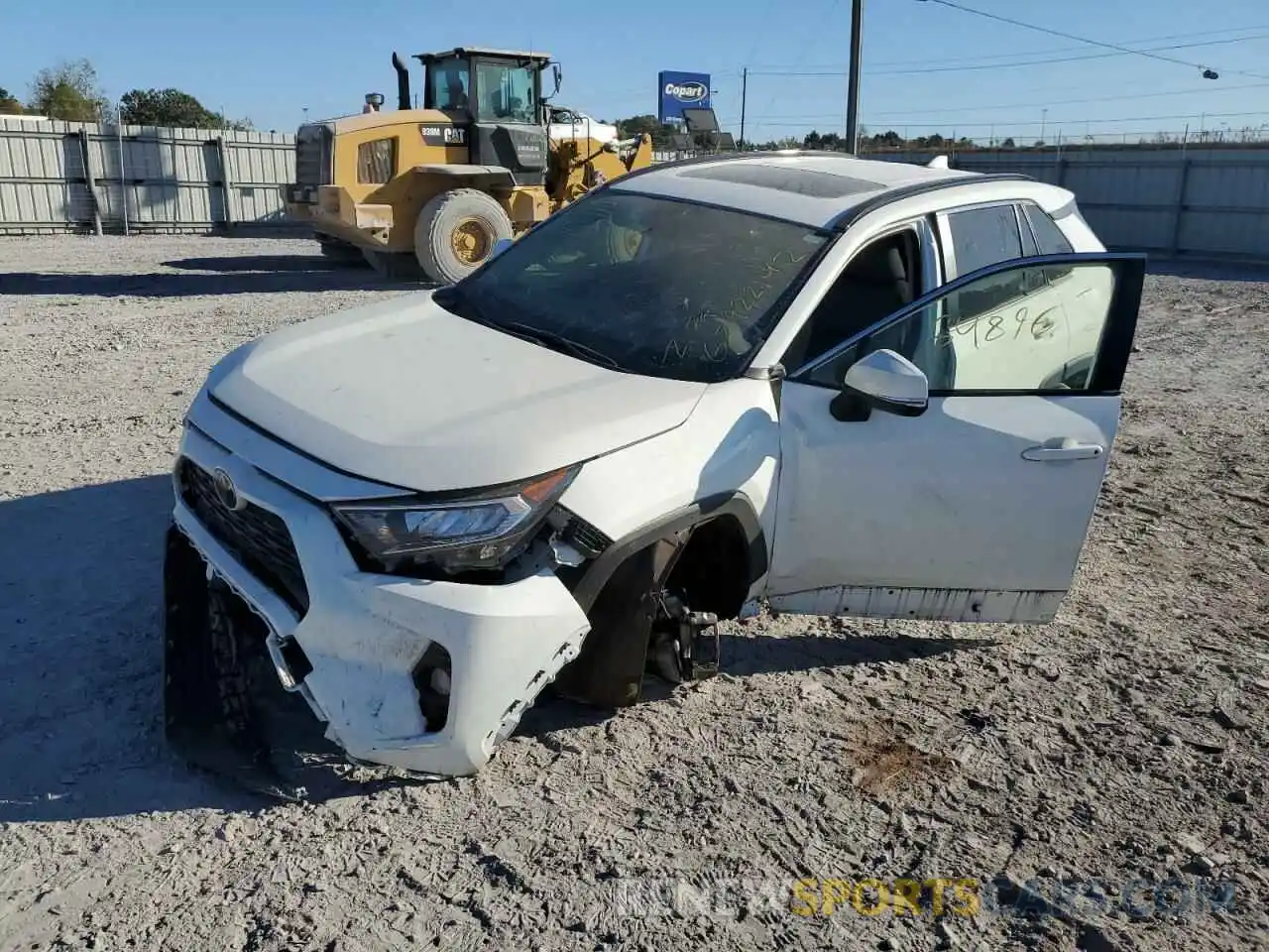 2 Photograph of a damaged car JTMA1RFV5KD025786 TOYOTA RAV4 2019