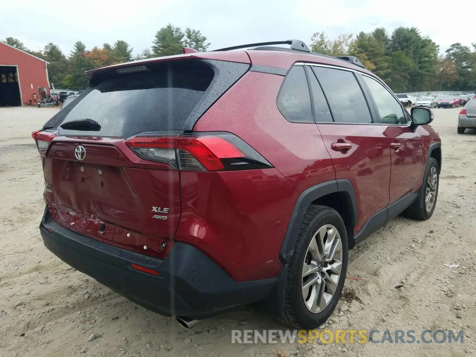 4 Photograph of a damaged car JTMA1RFV5KD502099 TOYOTA RAV4 2019