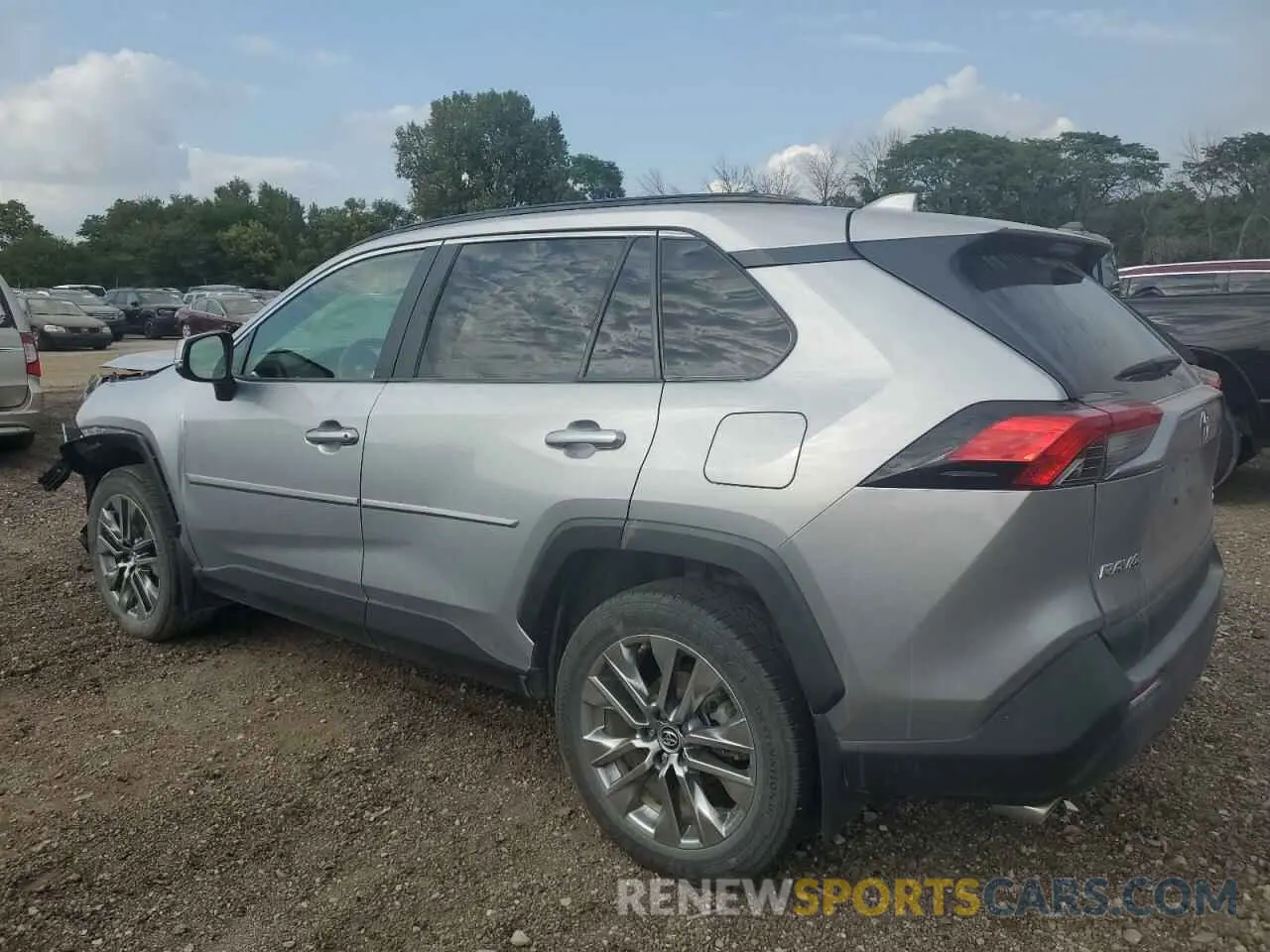 2 Photograph of a damaged car JTMA1RFV5KD503348 TOYOTA RAV4 2019