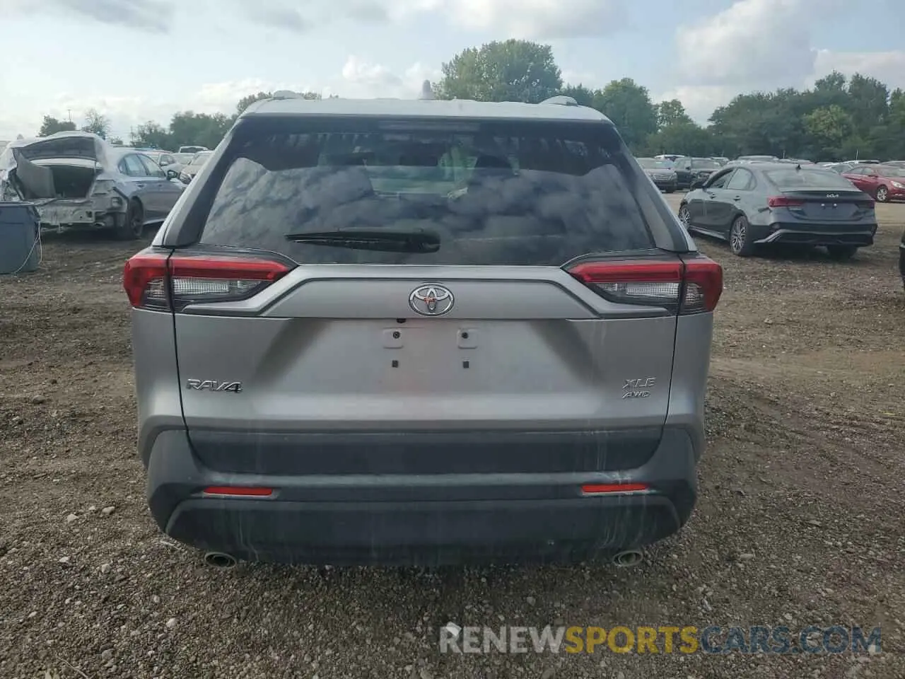6 Photograph of a damaged car JTMA1RFV5KD503348 TOYOTA RAV4 2019