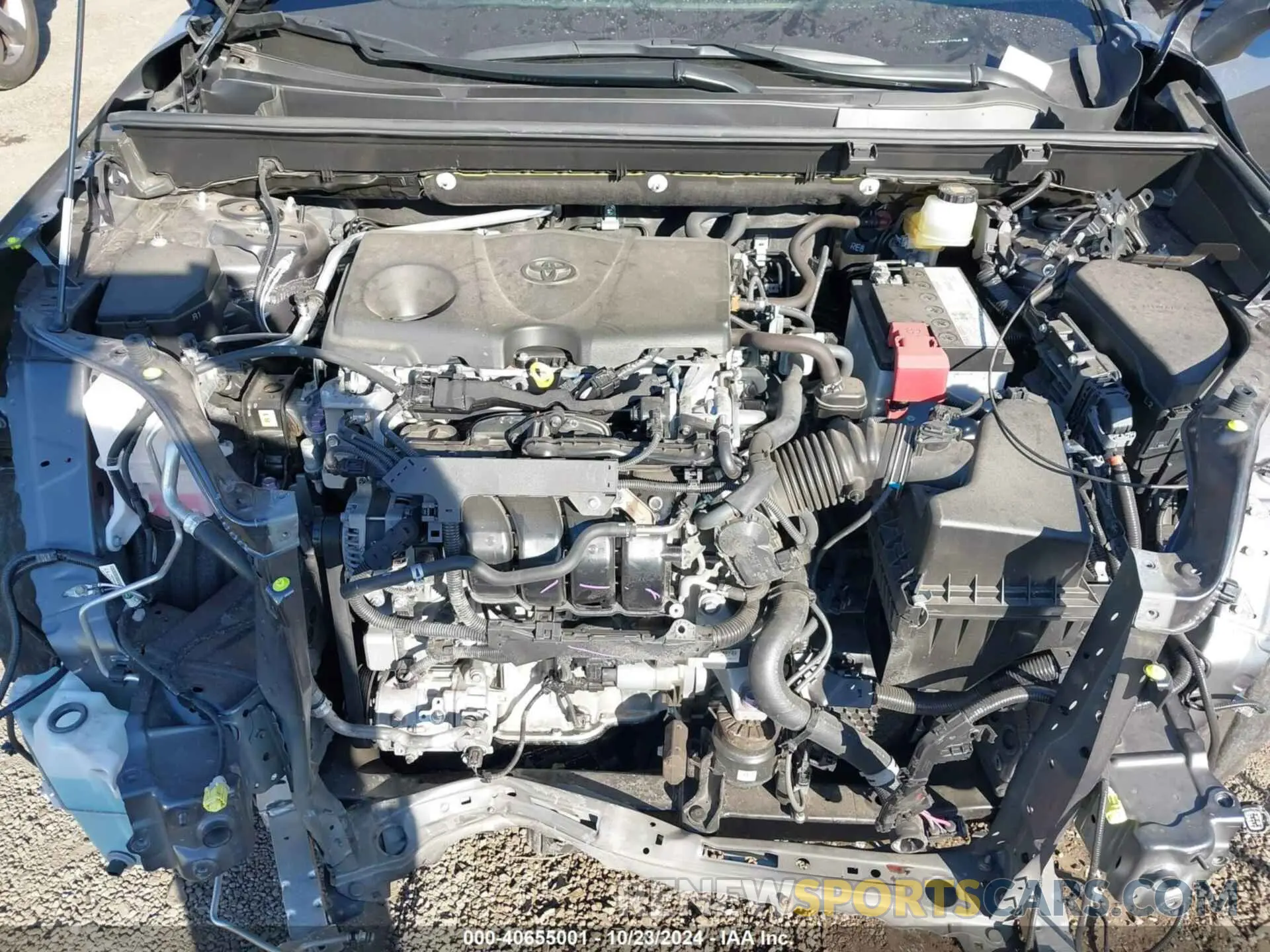 10 Photograph of a damaged car JTMA1RFV5KJ023649 TOYOTA RAV4 2019