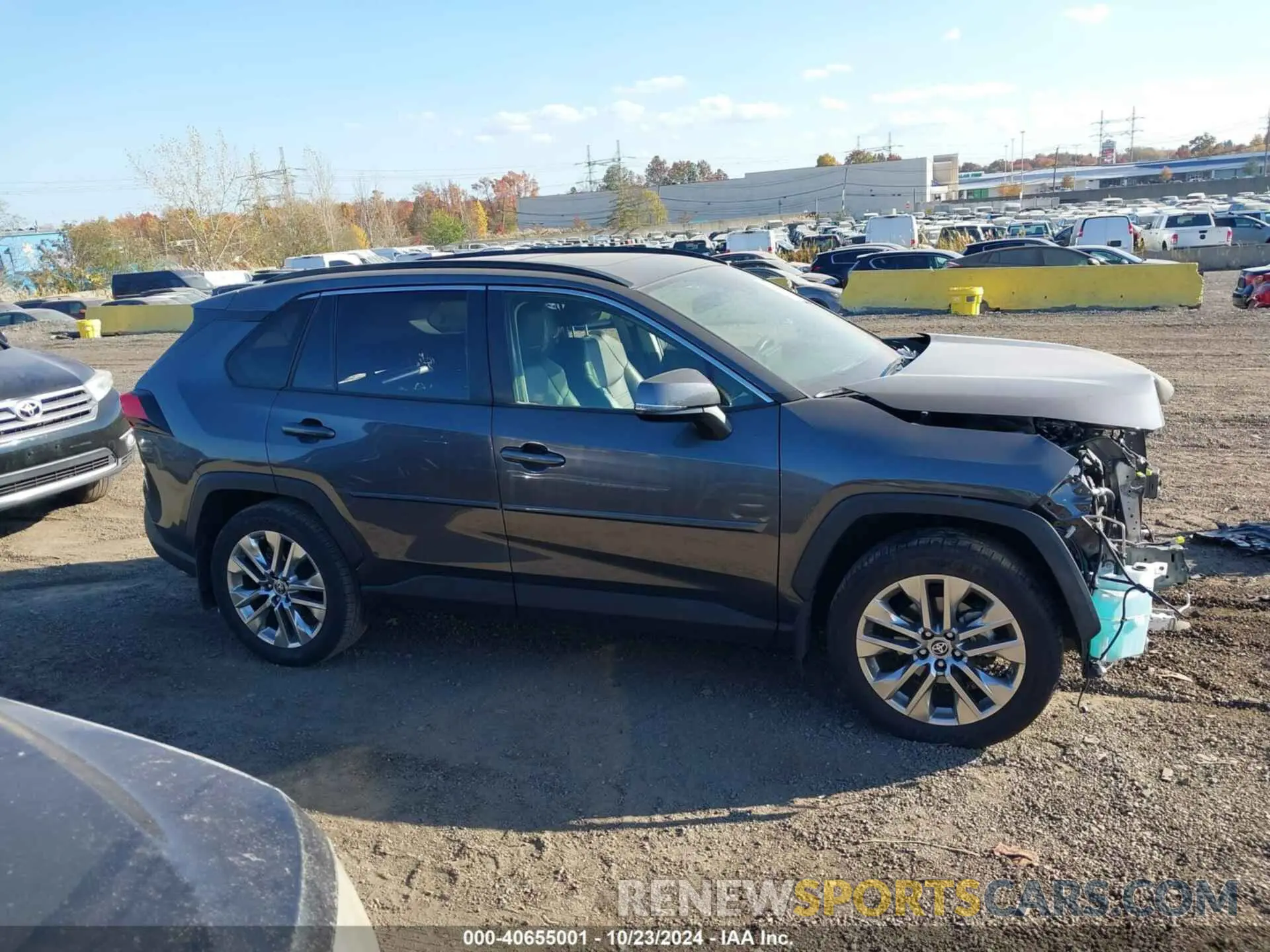 13 Photograph of a damaged car JTMA1RFV5KJ023649 TOYOTA RAV4 2019