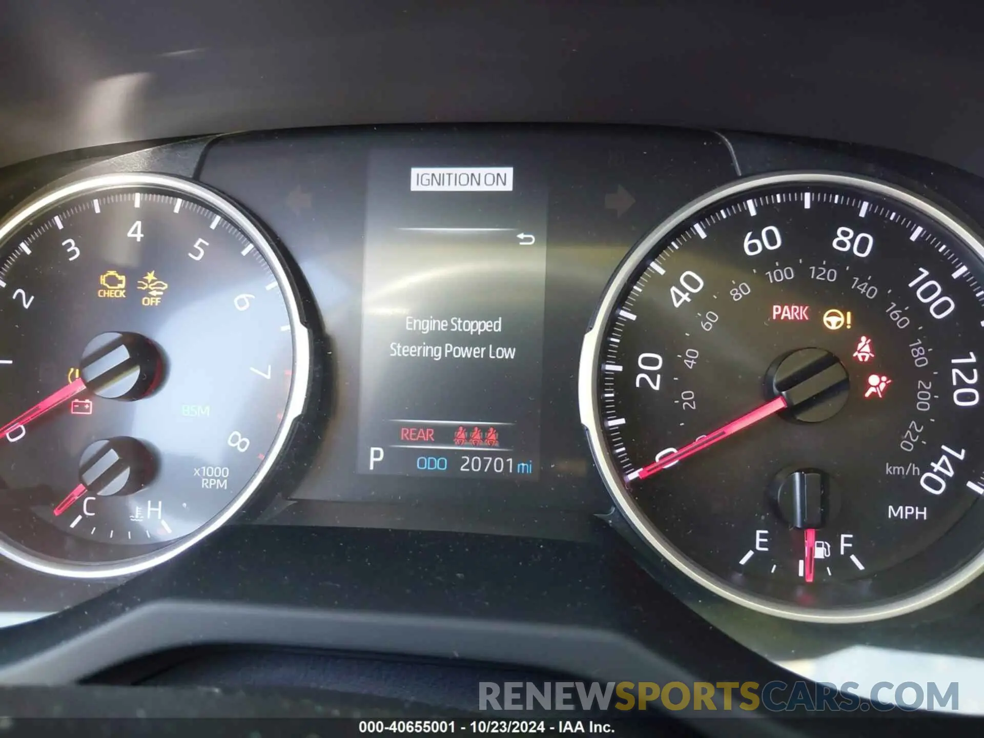 7 Photograph of a damaged car JTMA1RFV5KJ023649 TOYOTA RAV4 2019