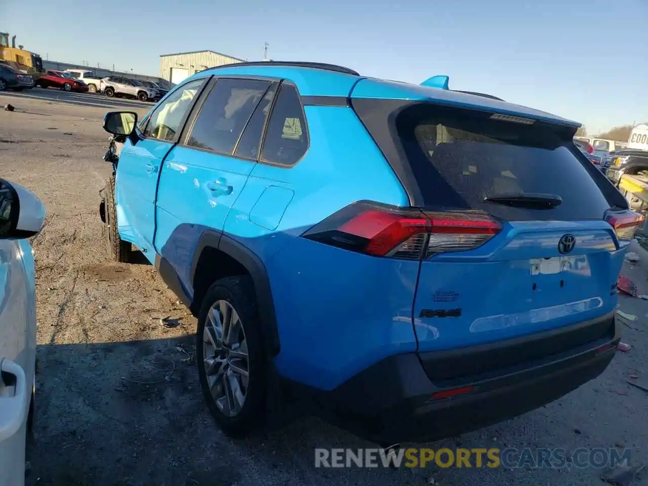 3 Photograph of a damaged car JTMA1RFV6KD009869 TOYOTA RAV4 2019