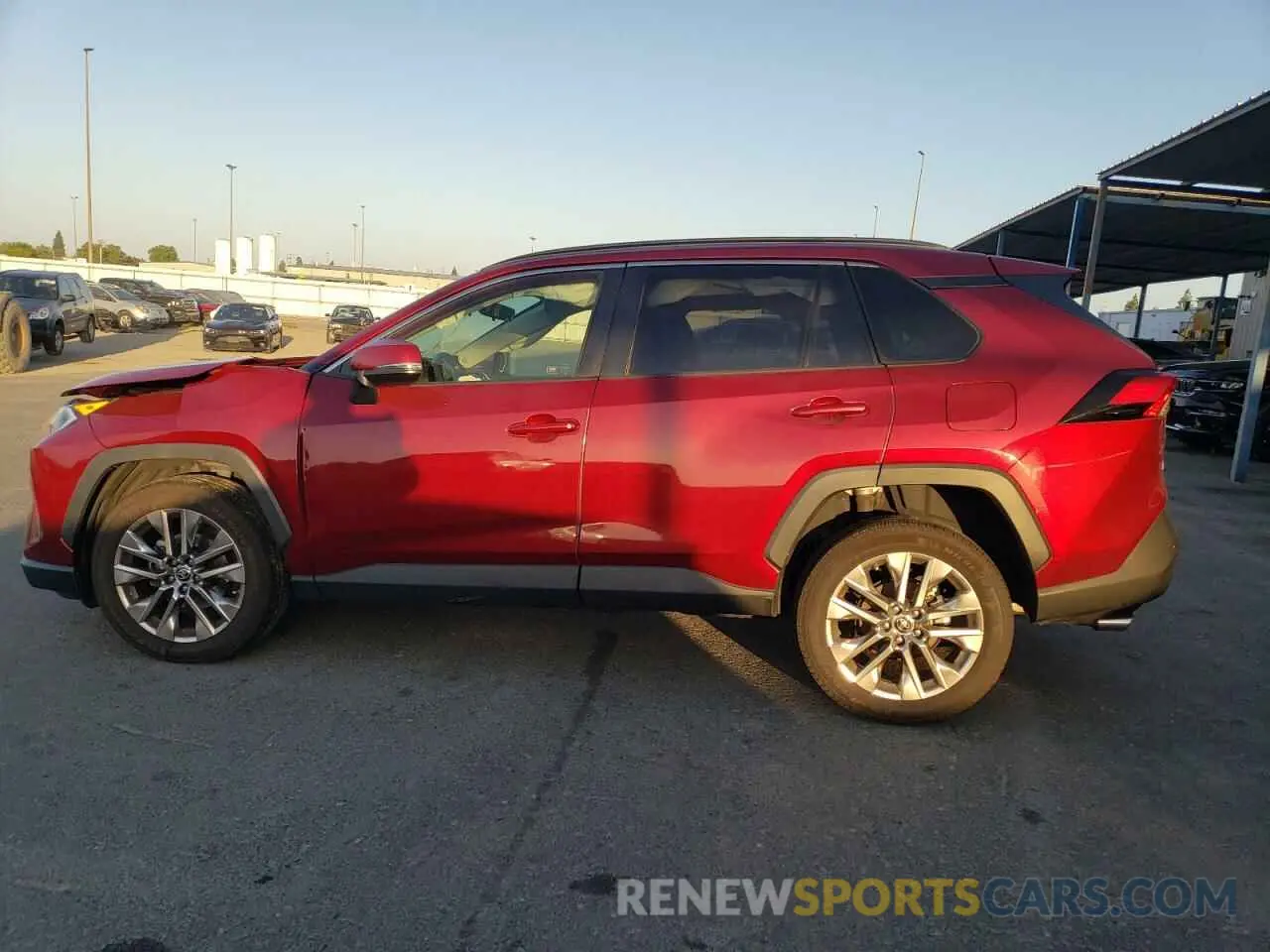 2 Photograph of a damaged car JTMA1RFV6KD015977 TOYOTA RAV4 2019