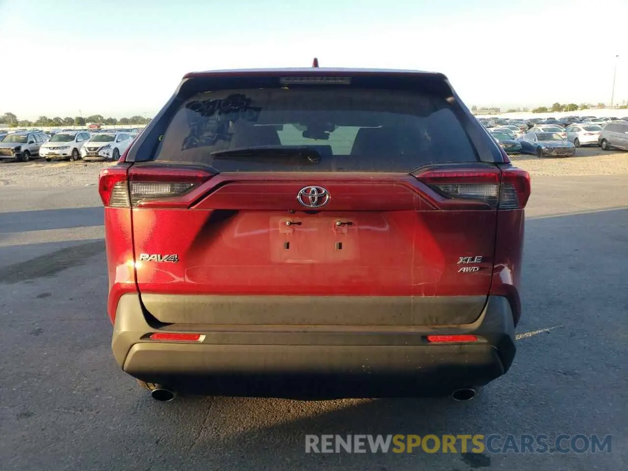 6 Photograph of a damaged car JTMA1RFV6KD015977 TOYOTA RAV4 2019