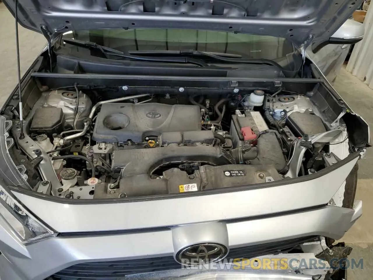 12 Photograph of a damaged car JTMA1RFV6KD043827 TOYOTA RAV4 2019