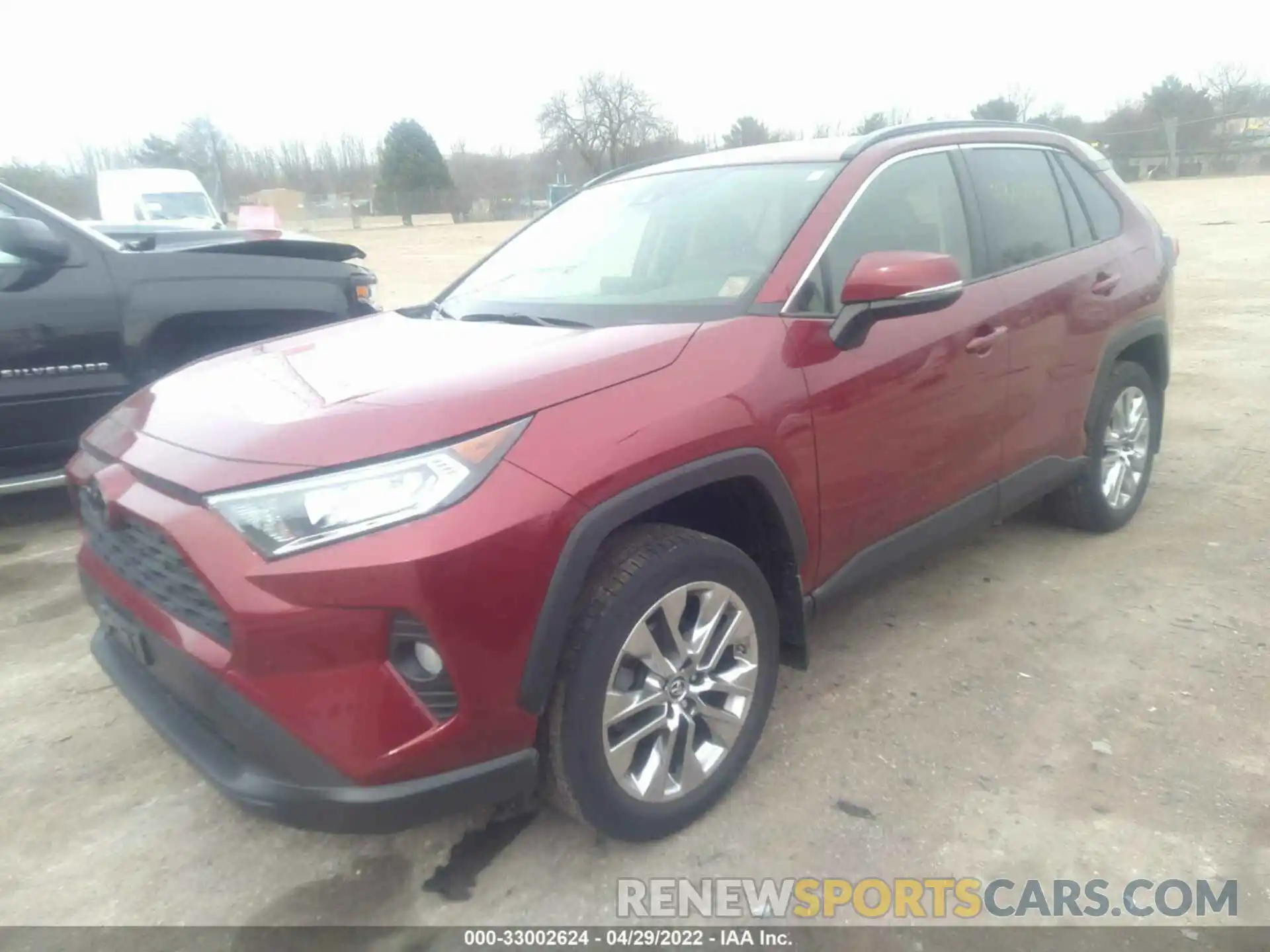 2 Photograph of a damaged car JTMA1RFV6KD511698 TOYOTA RAV4 2019