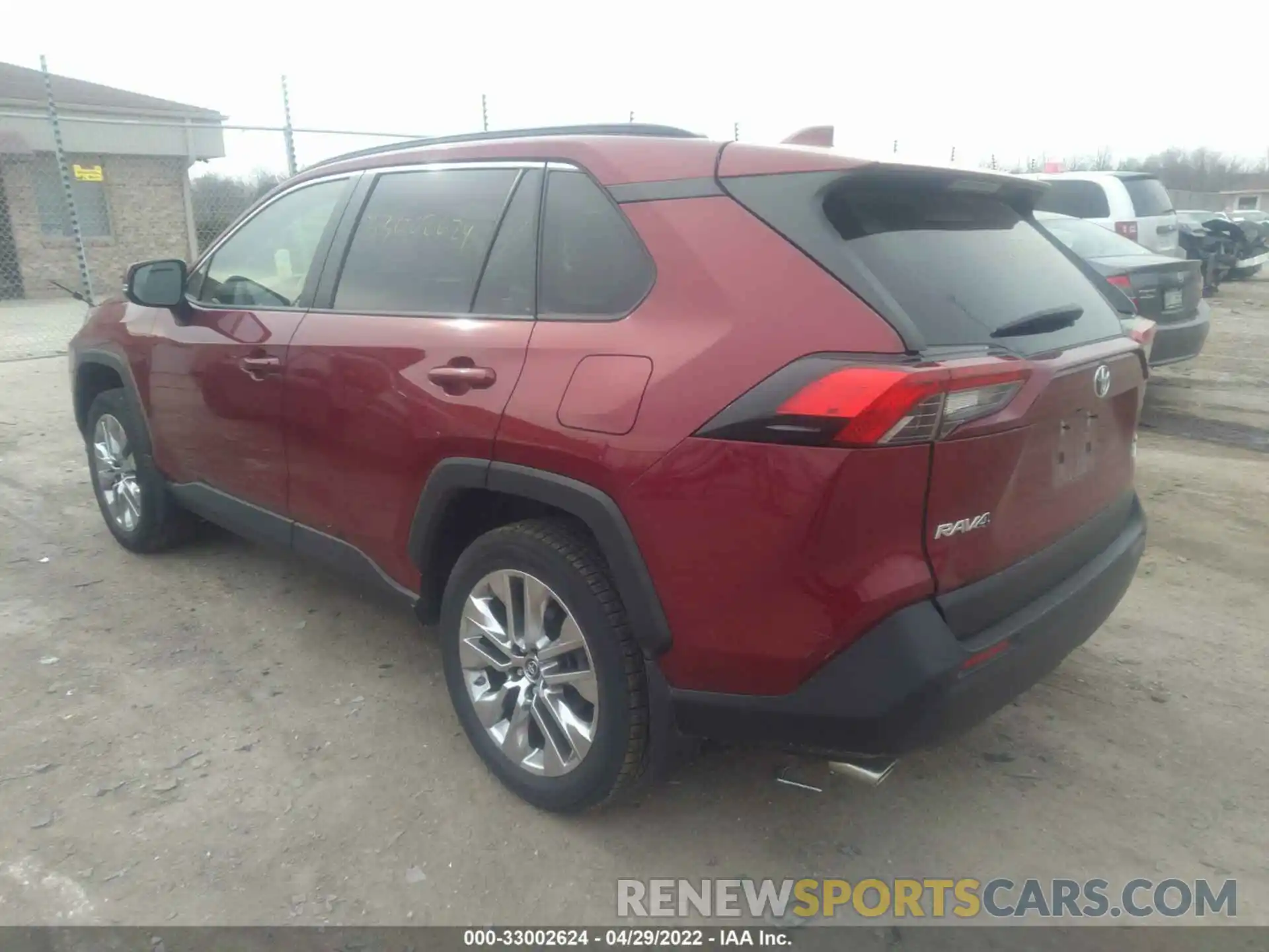 3 Photograph of a damaged car JTMA1RFV6KD511698 TOYOTA RAV4 2019