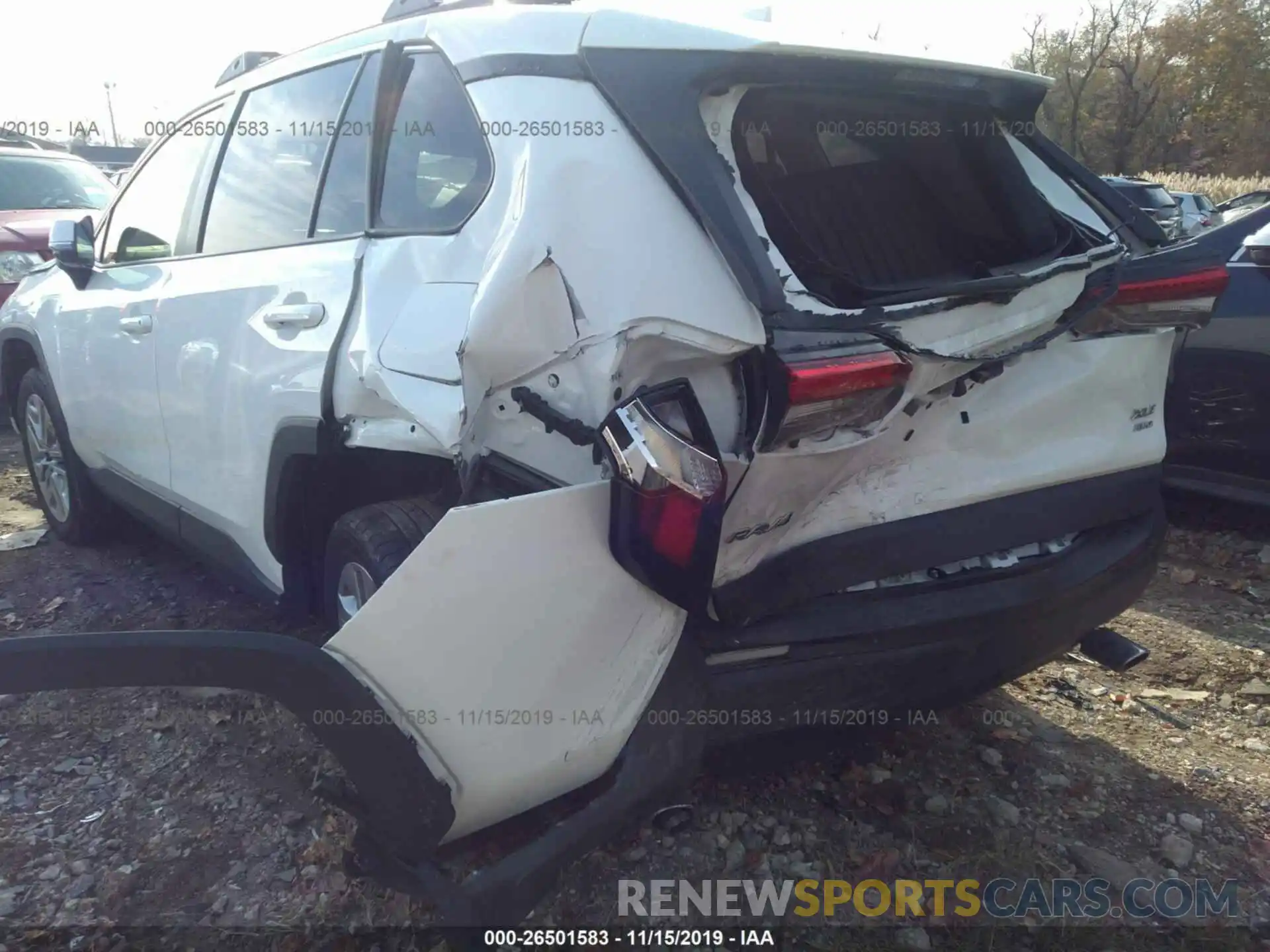 6 Photograph of a damaged car JTMA1RFV6KD514889 TOYOTA RAV4 2019