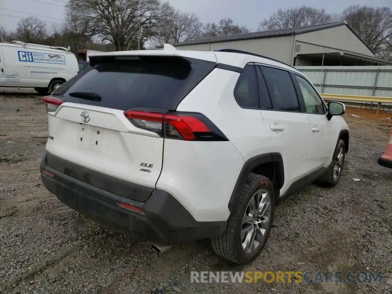 4 Photograph of a damaged car JTMA1RFV7KD020847 TOYOTA RAV4 2019