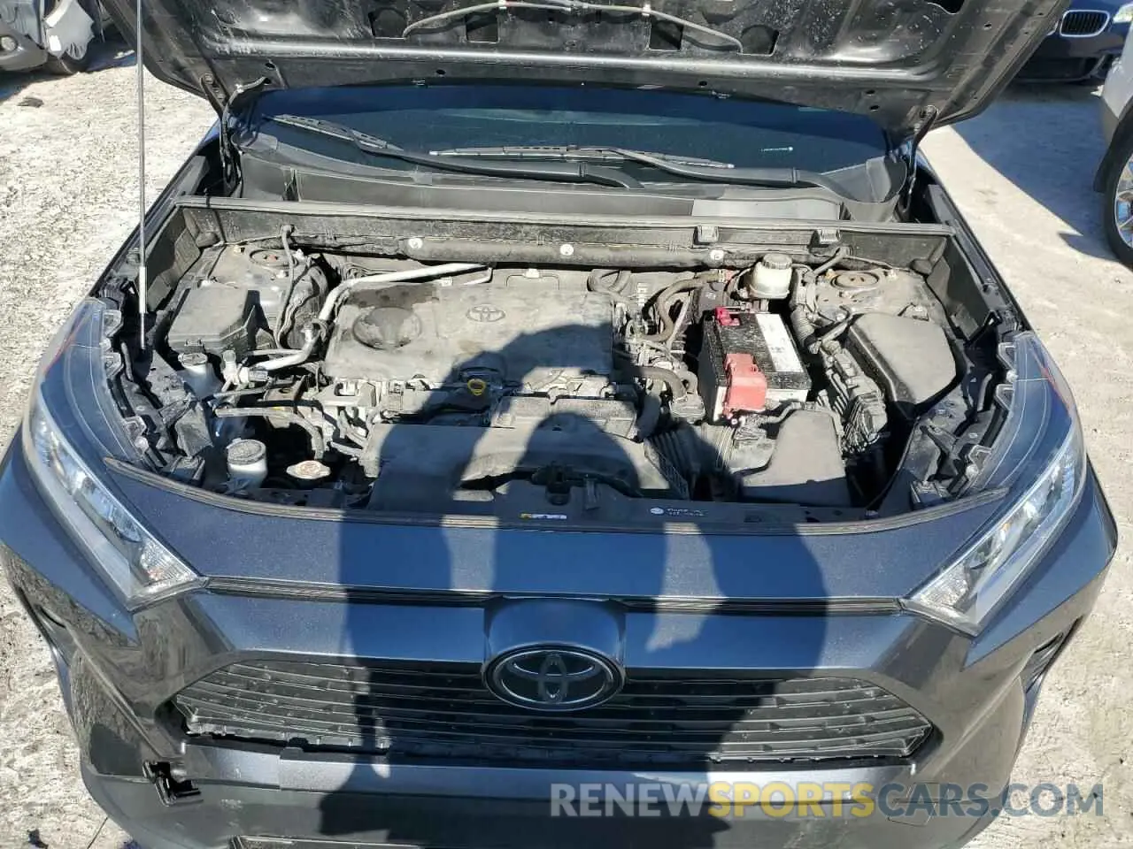 12 Photograph of a damaged car JTMA1RFV7KD028589 TOYOTA RAV4 2019