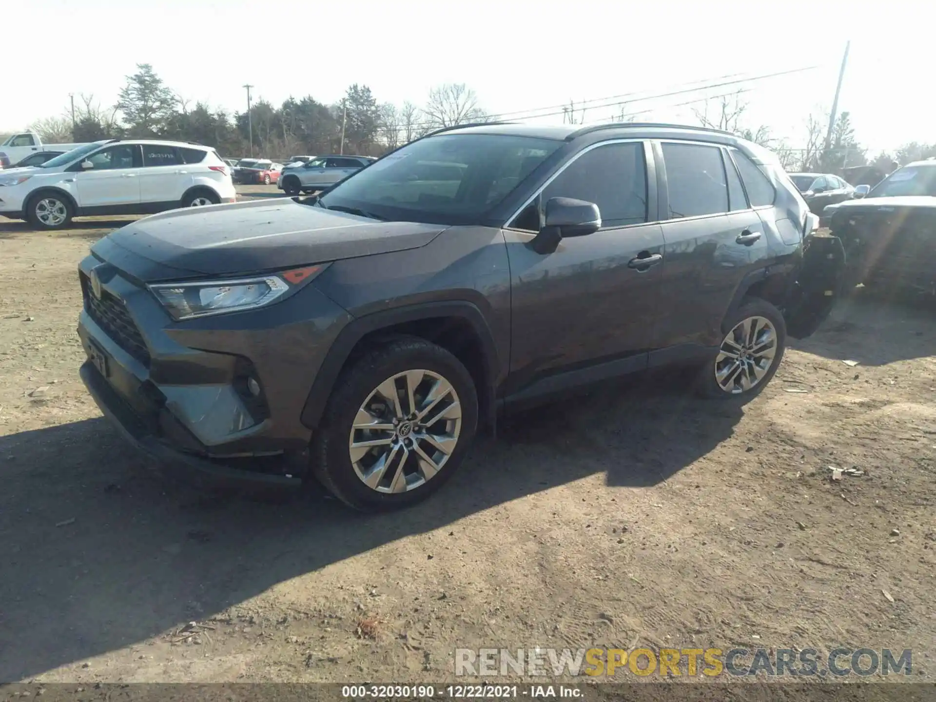 2 Photograph of a damaged car JTMA1RFV7KD514089 TOYOTA RAV4 2019