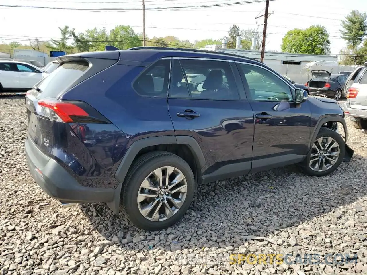 3 Photograph of a damaged car JTMA1RFV7KJ004164 TOYOTA RAV4 2019