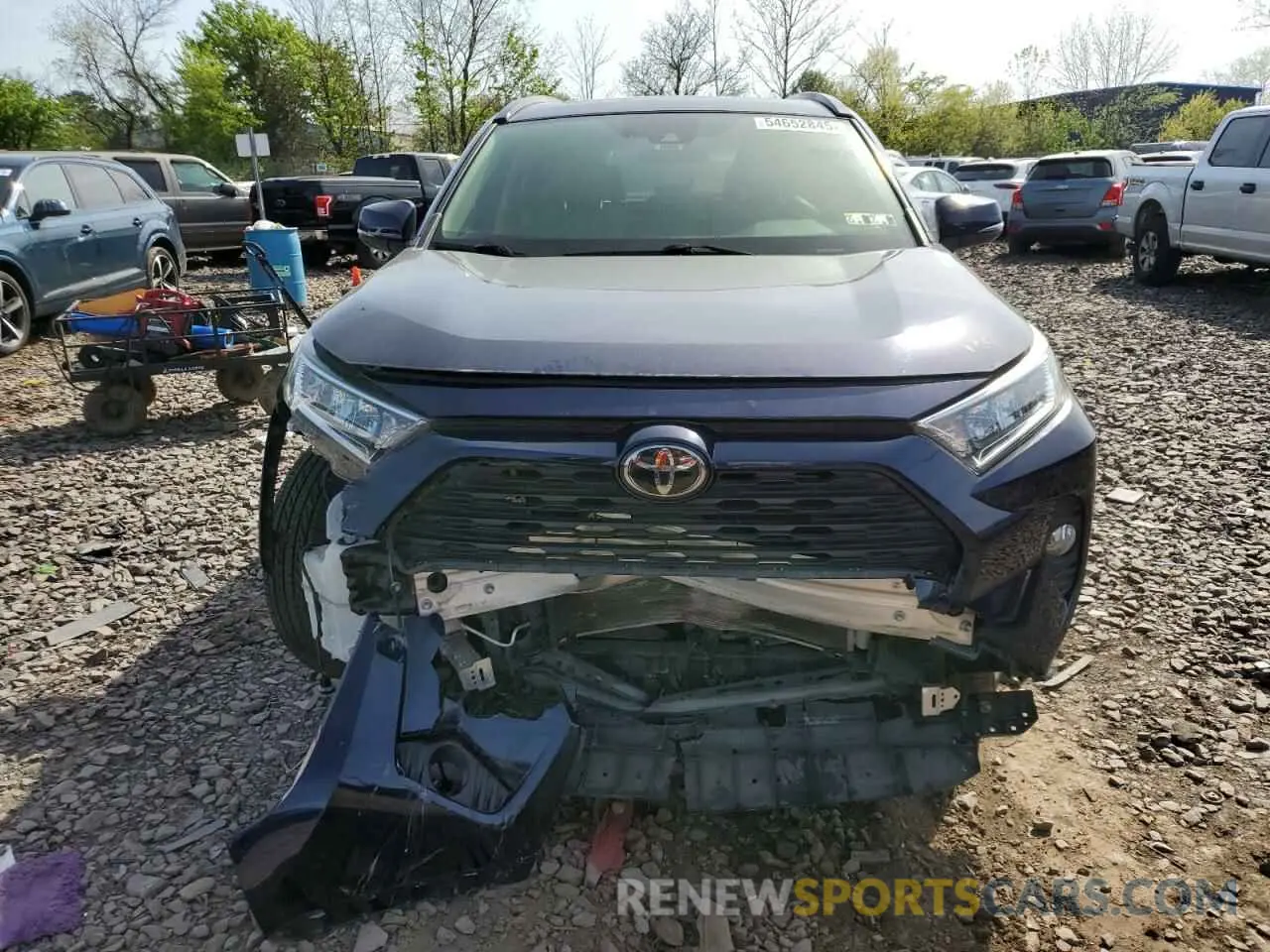 5 Photograph of a damaged car JTMA1RFV7KJ004164 TOYOTA RAV4 2019