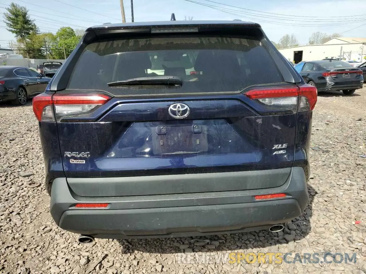 6 Photograph of a damaged car JTMA1RFV7KJ004164 TOYOTA RAV4 2019