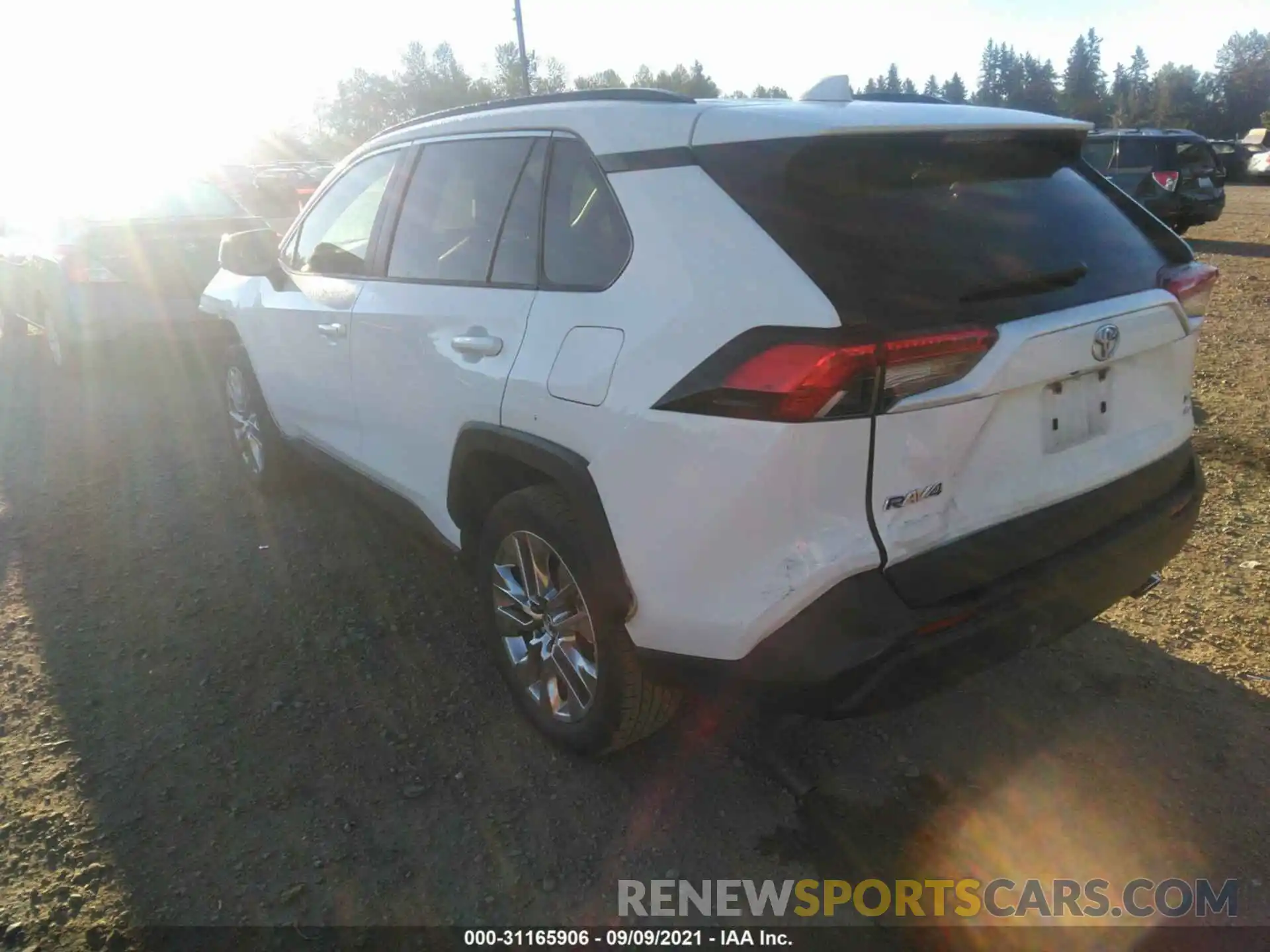 3 Photograph of a damaged car JTMA1RFV8KD014300 TOYOTA RAV4 2019