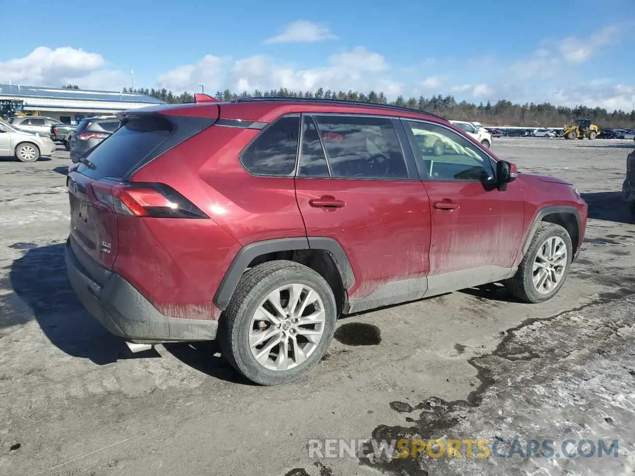 3 Photograph of a damaged car JTMA1RFV8KD036460 TOYOTA RAV4 2019