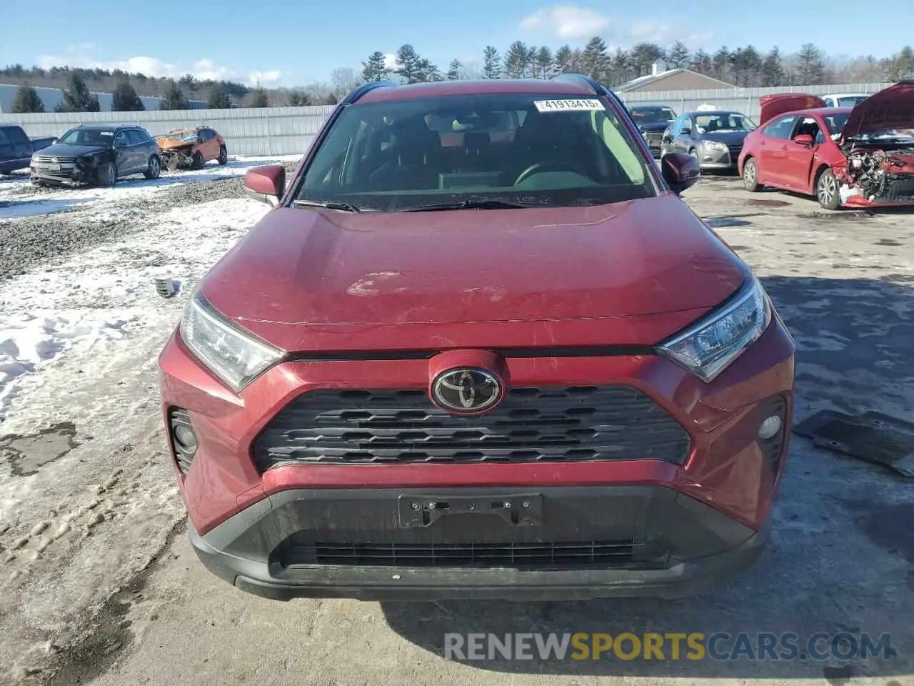 5 Photograph of a damaged car JTMA1RFV8KD036460 TOYOTA RAV4 2019