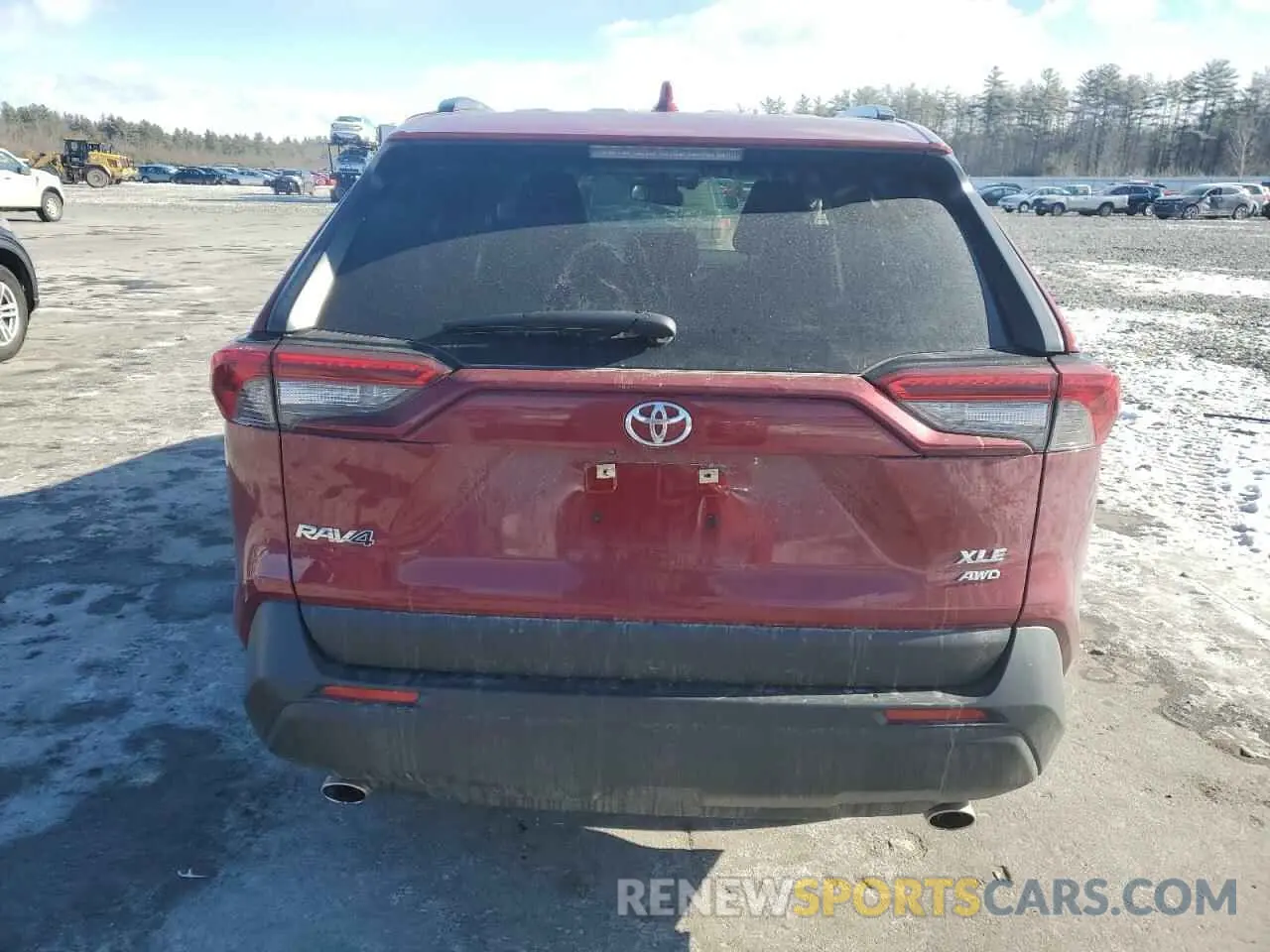 6 Photograph of a damaged car JTMA1RFV8KD036460 TOYOTA RAV4 2019