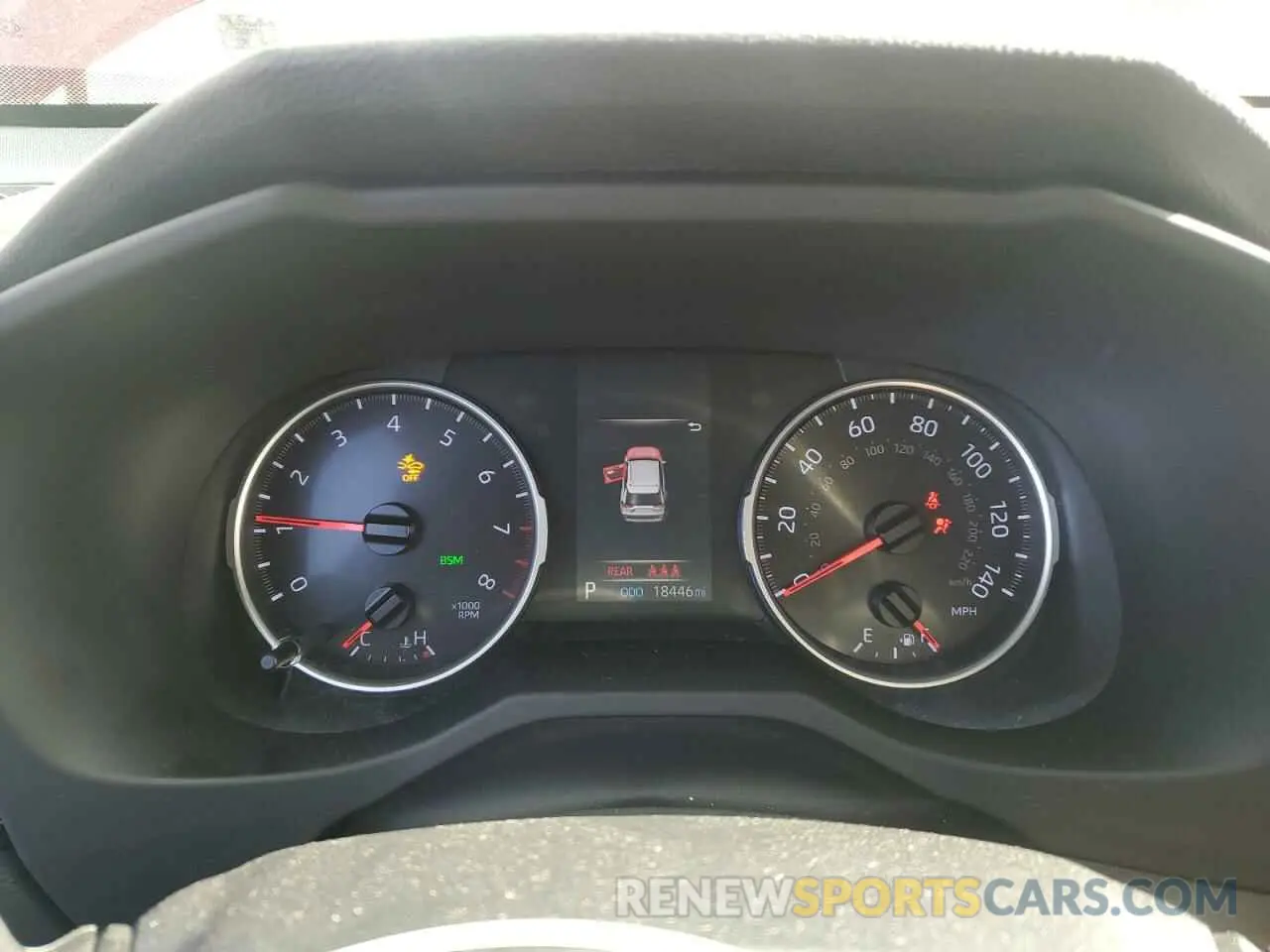 9 Photograph of a damaged car JTMA1RFV8KD036460 TOYOTA RAV4 2019