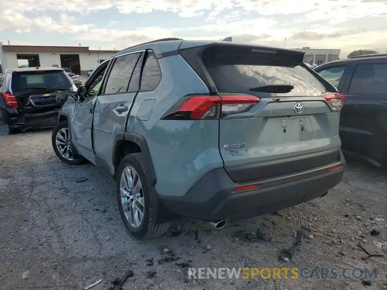 3 Photograph of a damaged car JTMA1RFV8KD506731 TOYOTA RAV4 2019