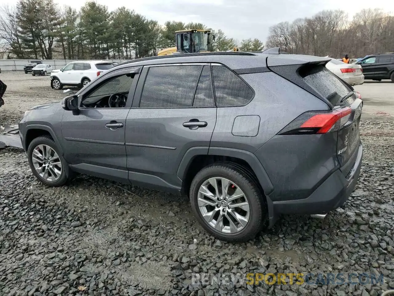 2 Photograph of a damaged car JTMA1RFV8KD510259 TOYOTA RAV4 2019