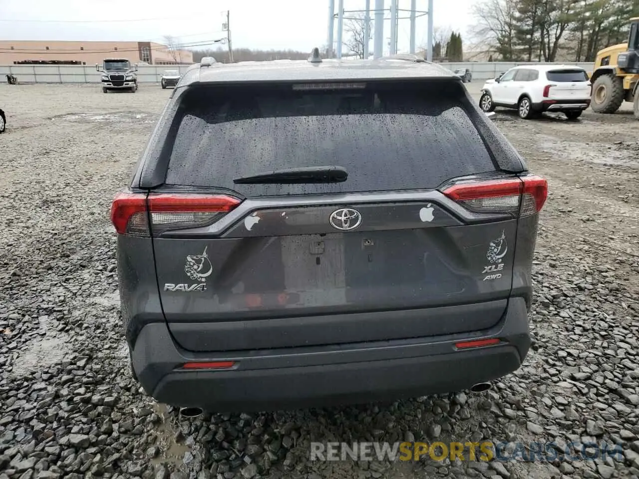 6 Photograph of a damaged car JTMA1RFV8KD510259 TOYOTA RAV4 2019