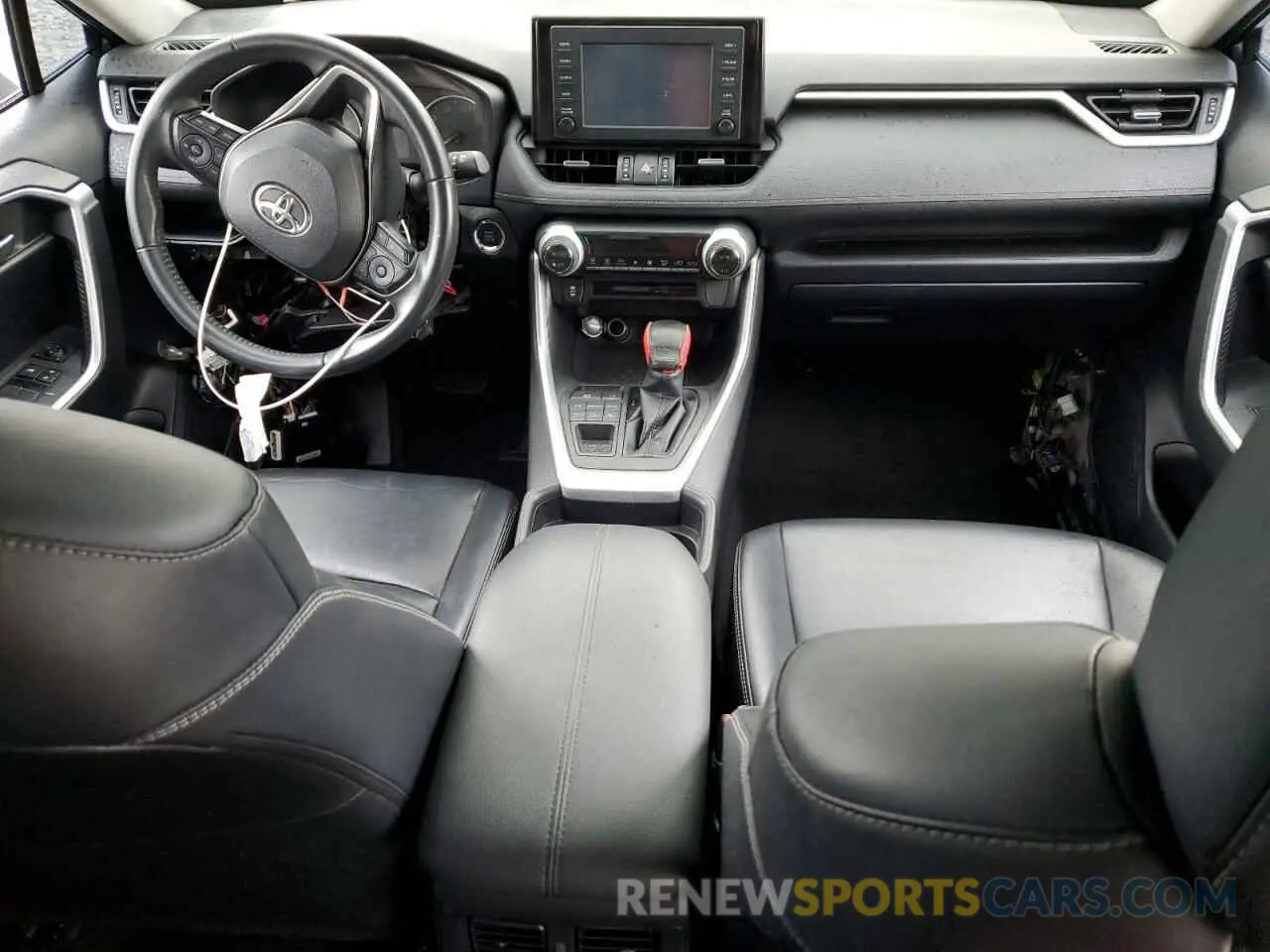 8 Photograph of a damaged car JTMA1RFV8KD510259 TOYOTA RAV4 2019