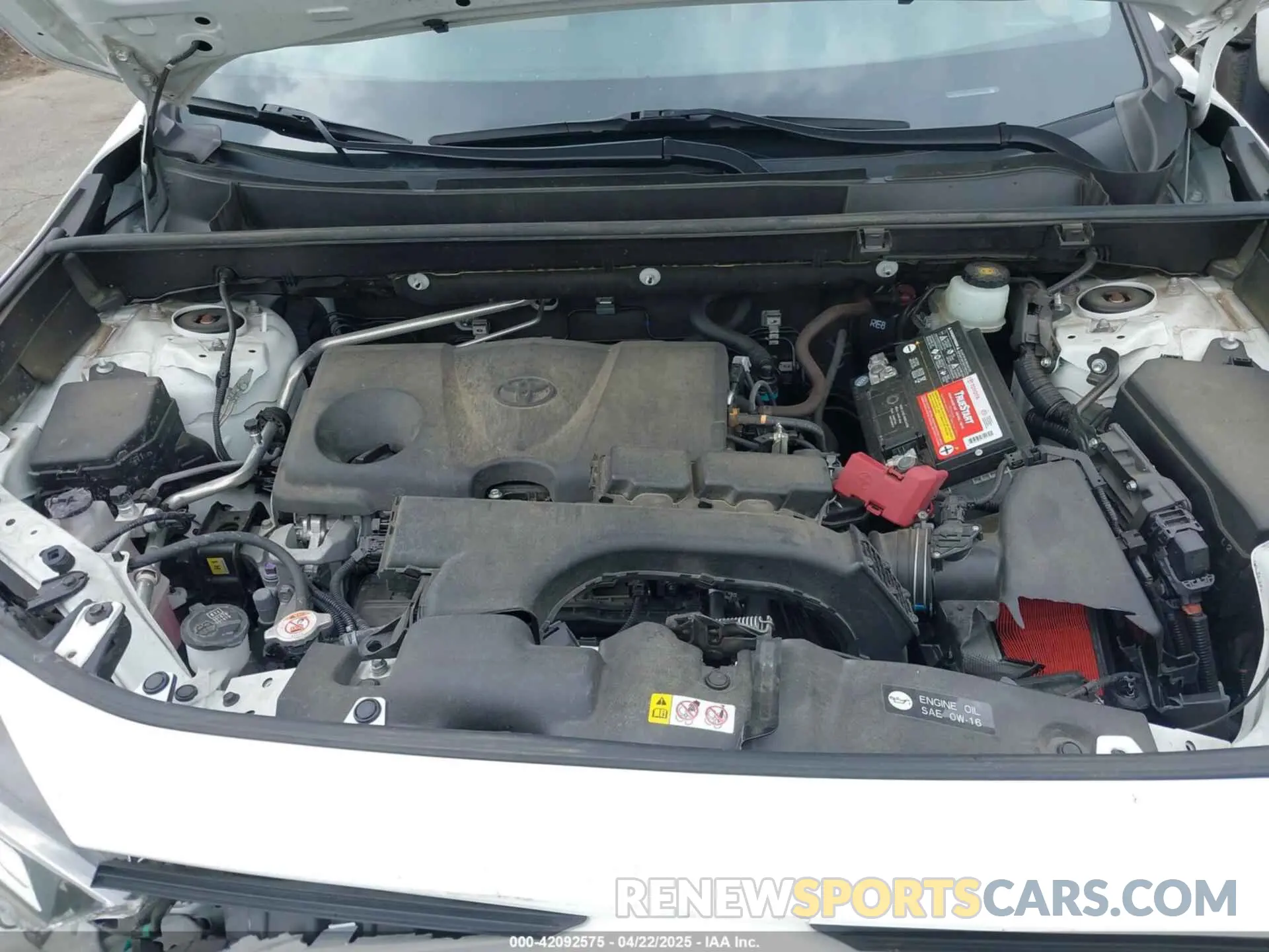 10 Photograph of a damaged car JTMA1RFV9KD044650 TOYOTA RAV4 2019