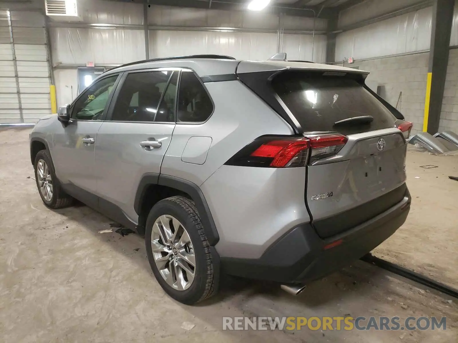 3 Photograph of a damaged car JTMA1RFV9KD046933 TOYOTA RAV4 2019
