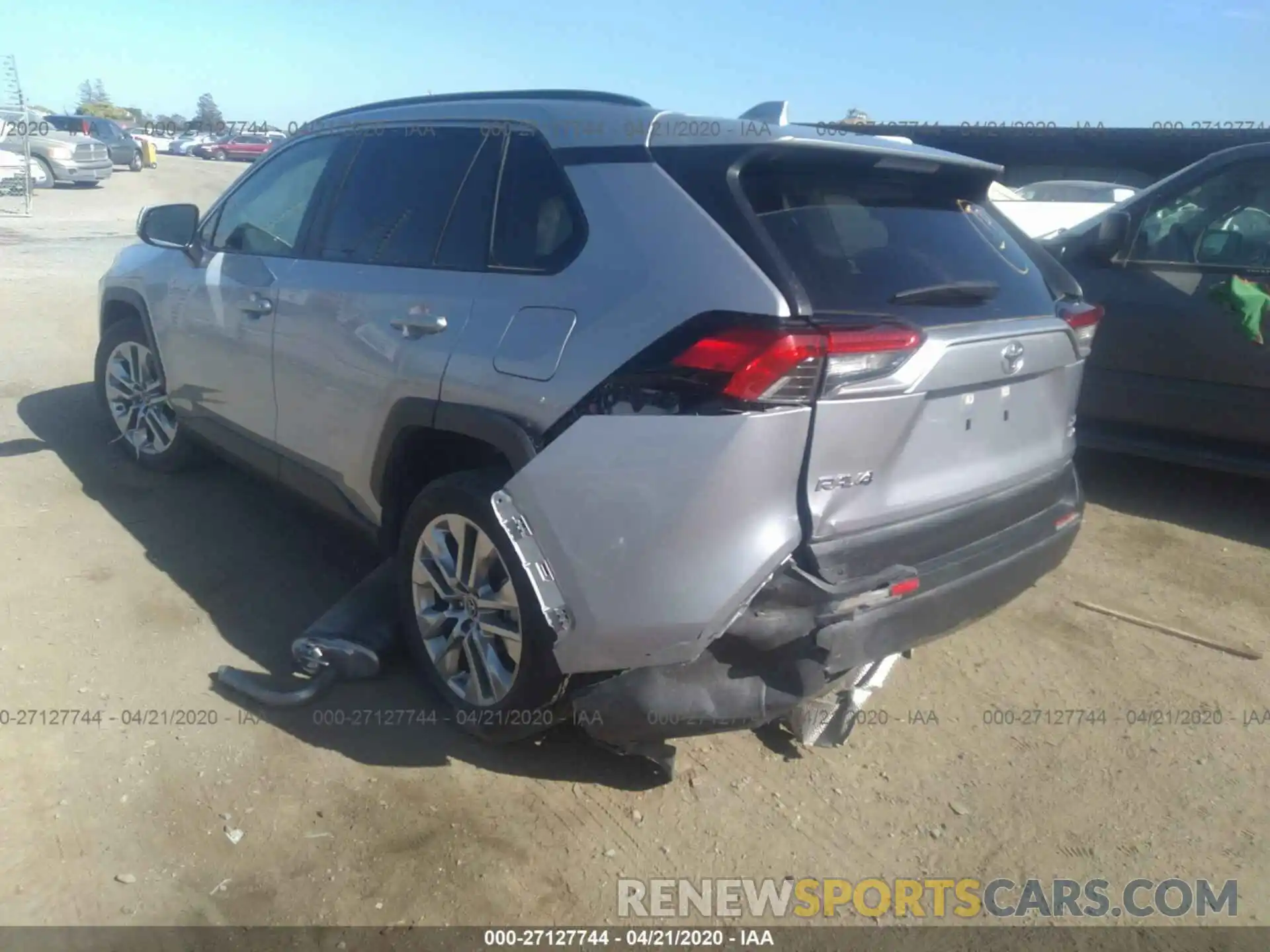 6 Photograph of a damaged car JTMA1RFV9KD506656 TOYOTA RAV4 2019