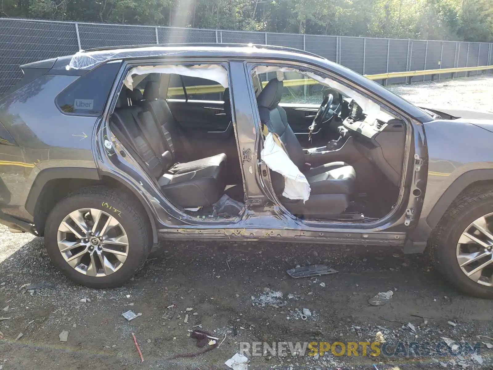 9 Photograph of a damaged car JTMA1RFV9KD506916 TOYOTA RAV4 2019