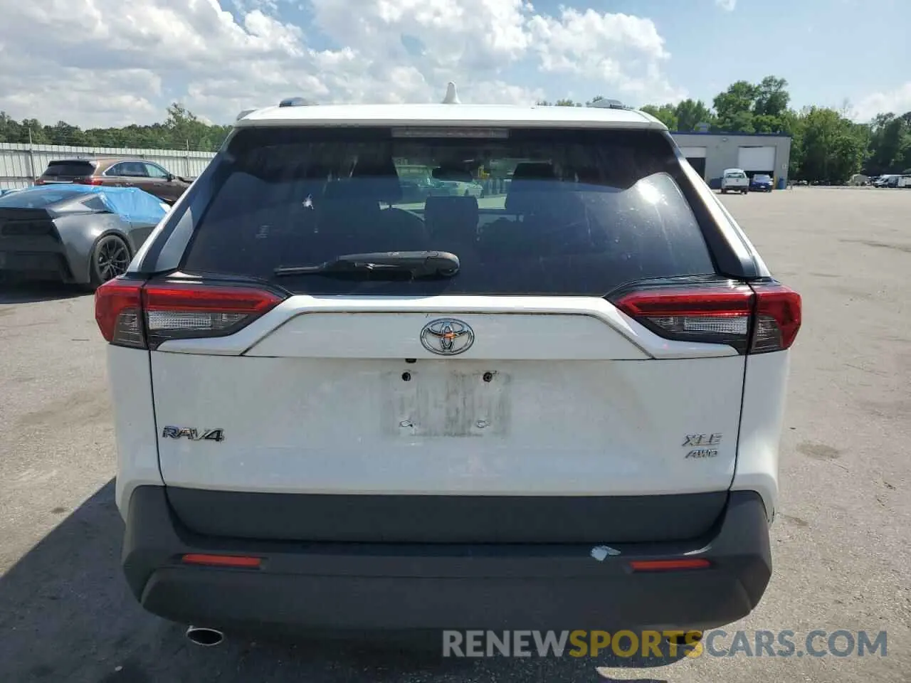 6 Photograph of a damaged car JTMA1RFV9KD515244 TOYOTA RAV4 2019