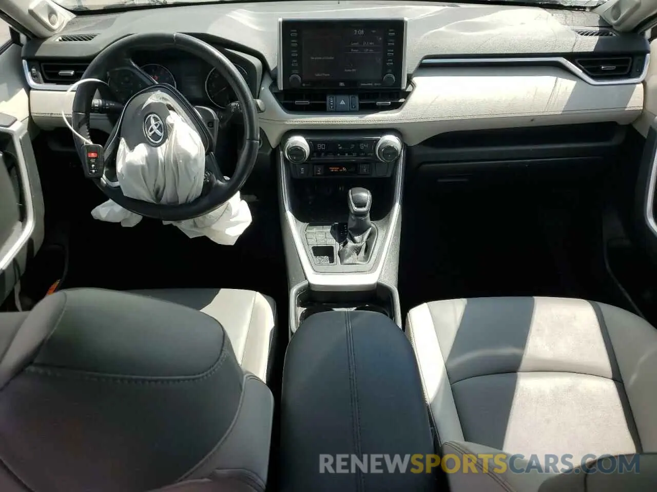 8 Photograph of a damaged car JTMA1RFV9KD515244 TOYOTA RAV4 2019