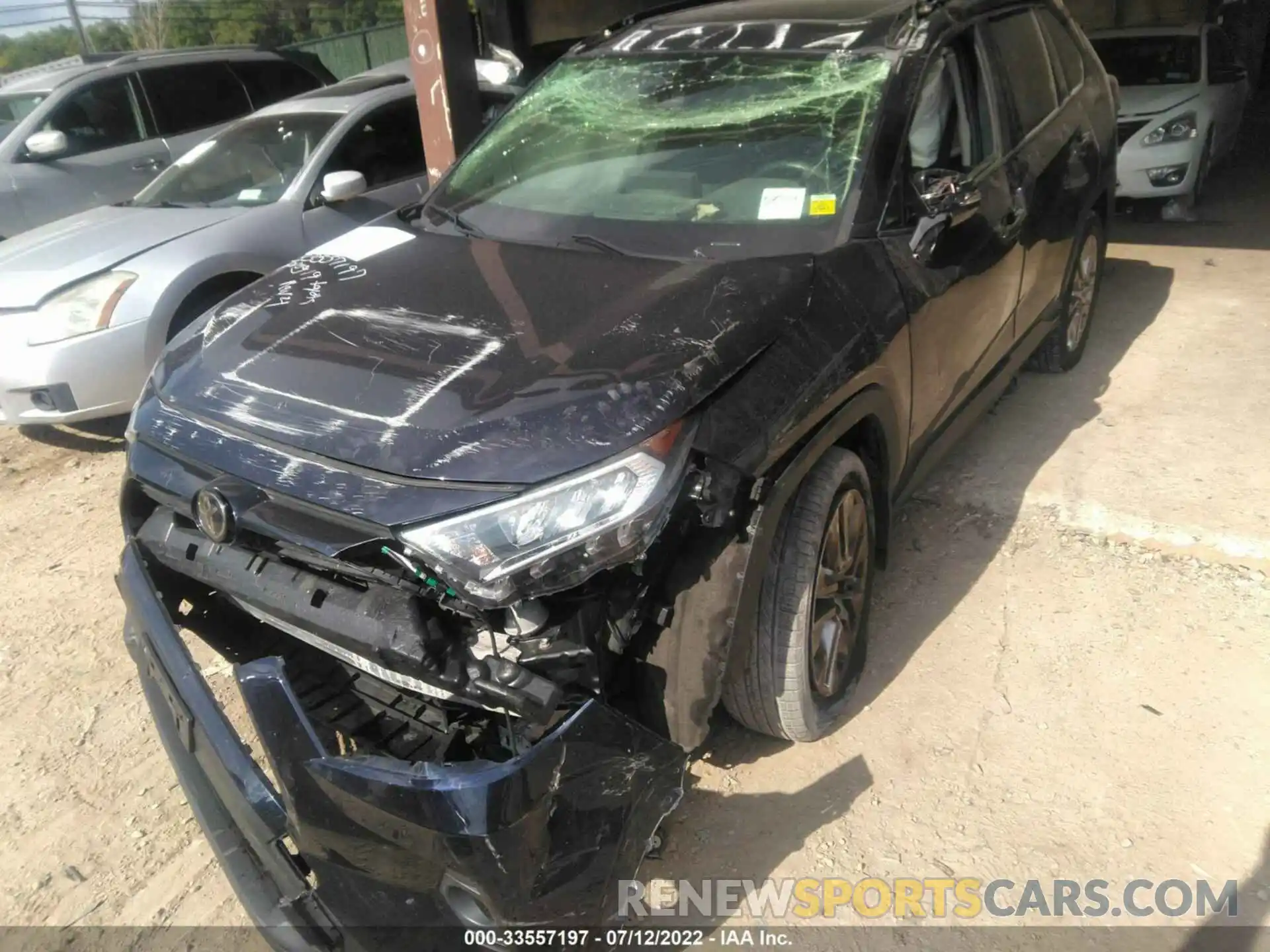 6 Photograph of a damaged car JTMA1RFVXKD011351 TOYOTA RAV4 2019