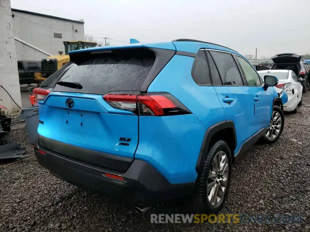 4 Photograph of a damaged car JTMA1RFVXKD014606 TOYOTA RAV4 2019