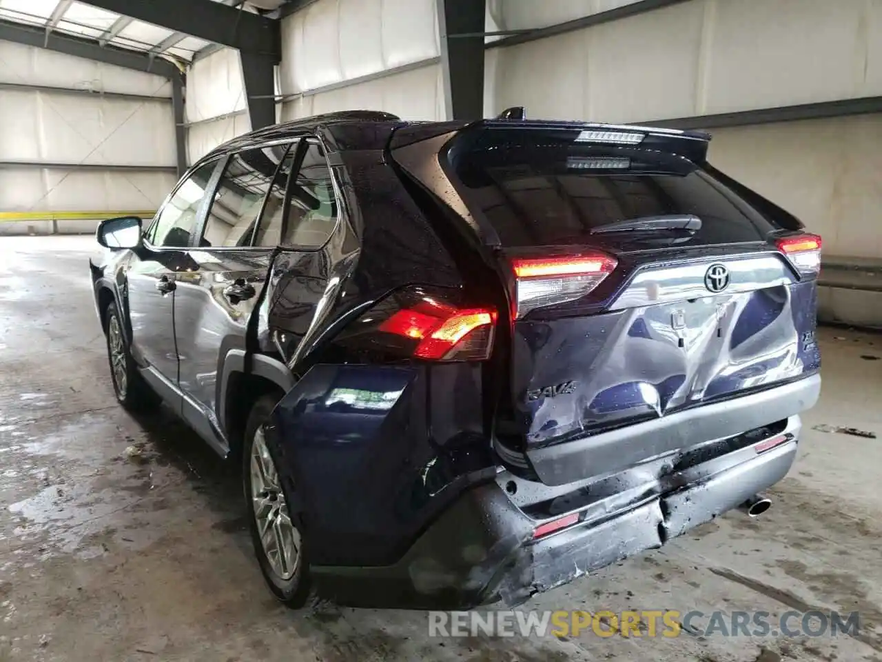 3 Photograph of a damaged car JTMA1RFVXKD505046 TOYOTA RAV4 2019