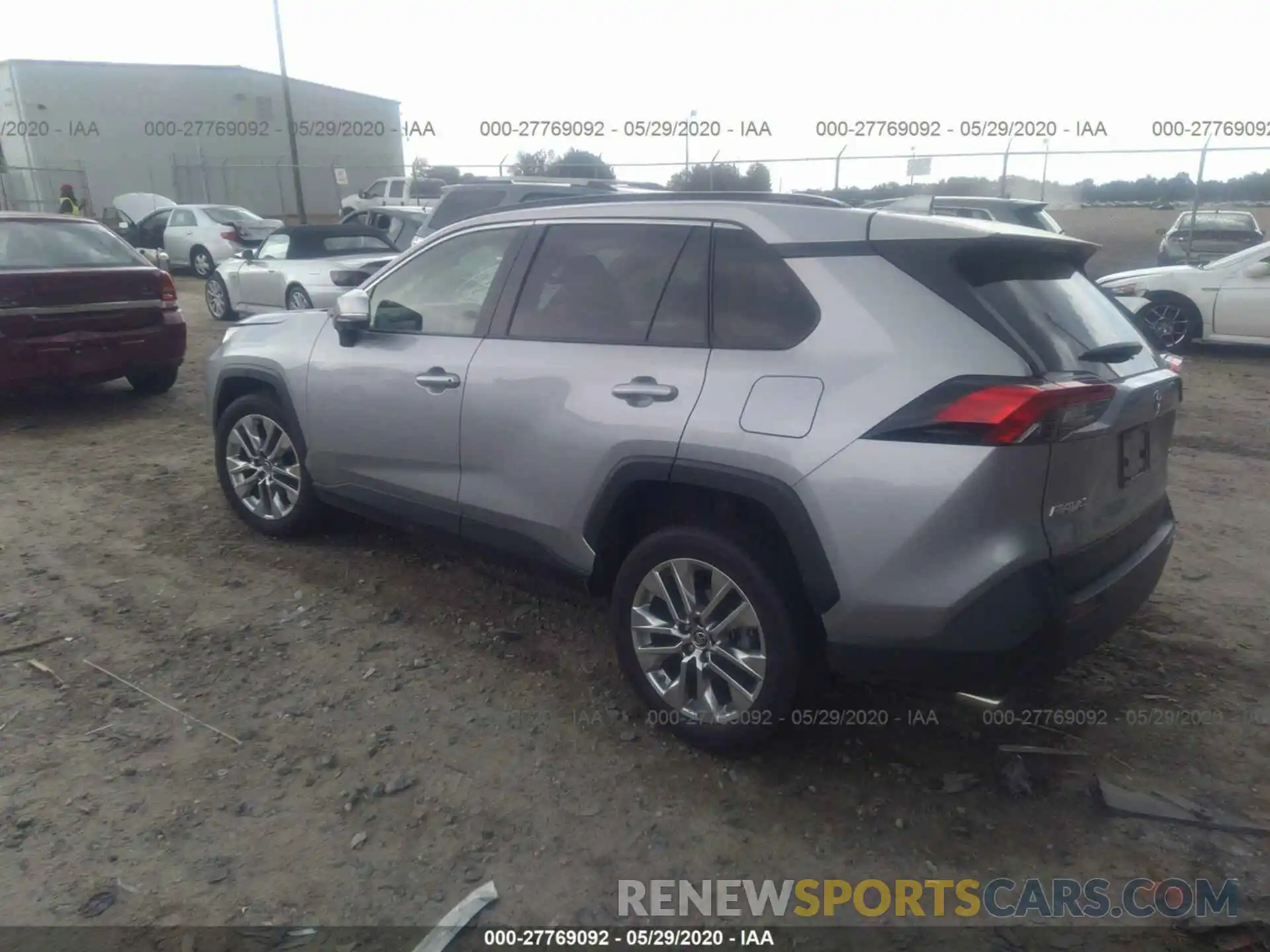 3 Photograph of a damaged car JTMC1RFV0KD020259 TOYOTA RAV4 2019